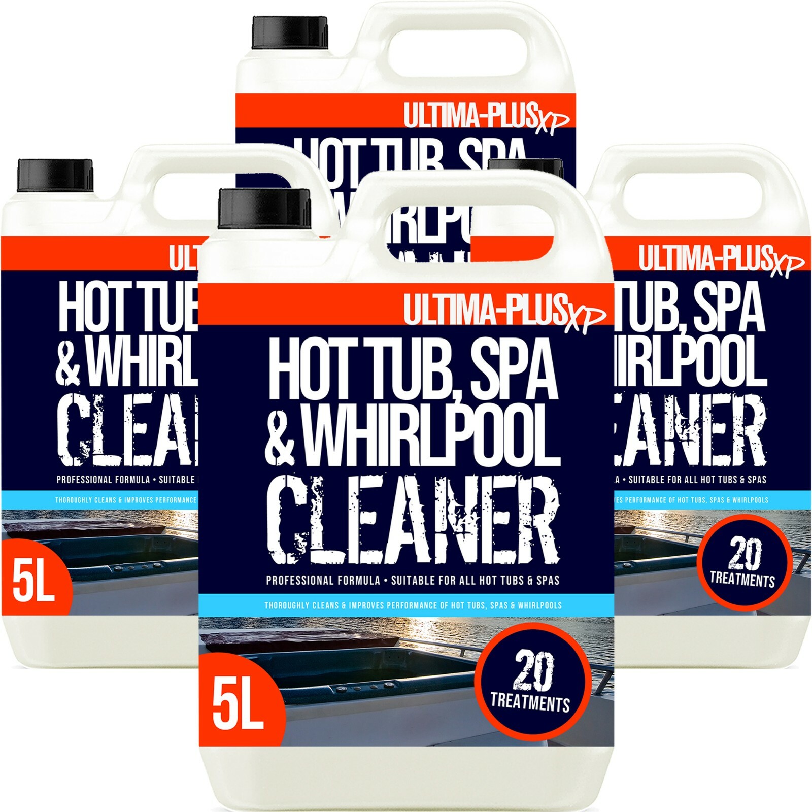 Ultima Hot Tub Spa Whirlpool Bath Internal Cleaner Chemical Antibacterial 20L