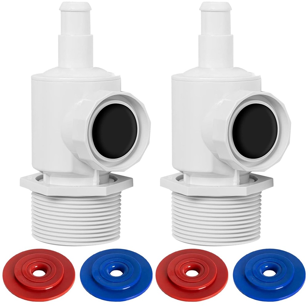 2X(2Pack 9-100-9001 Wall Fitting Connector for Cleaner, Pressure Relief 9996