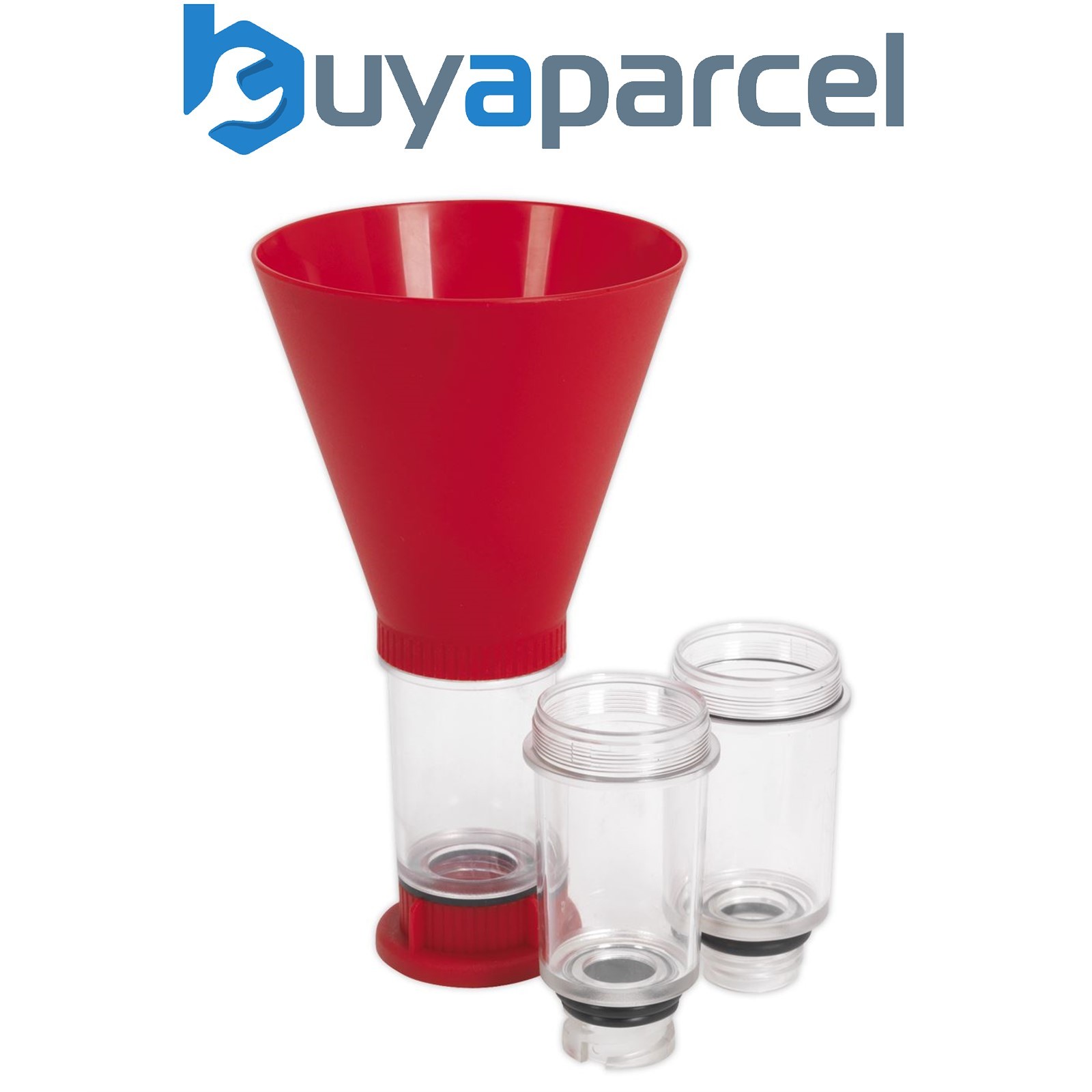 Sealey VS7101 Engine Oil Funnel 4pc - BMW/Fiat/Ford/Mazda/Mercedes/Toyota/Lexus/