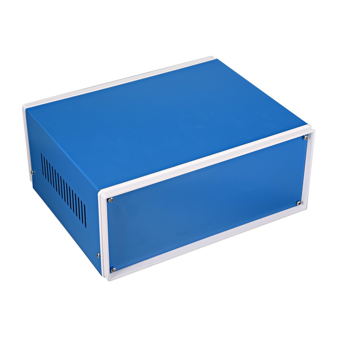 Metal Blue Project Junction Box Enclosure Case 230x185x95mm/9.06x7.28x3.74inch