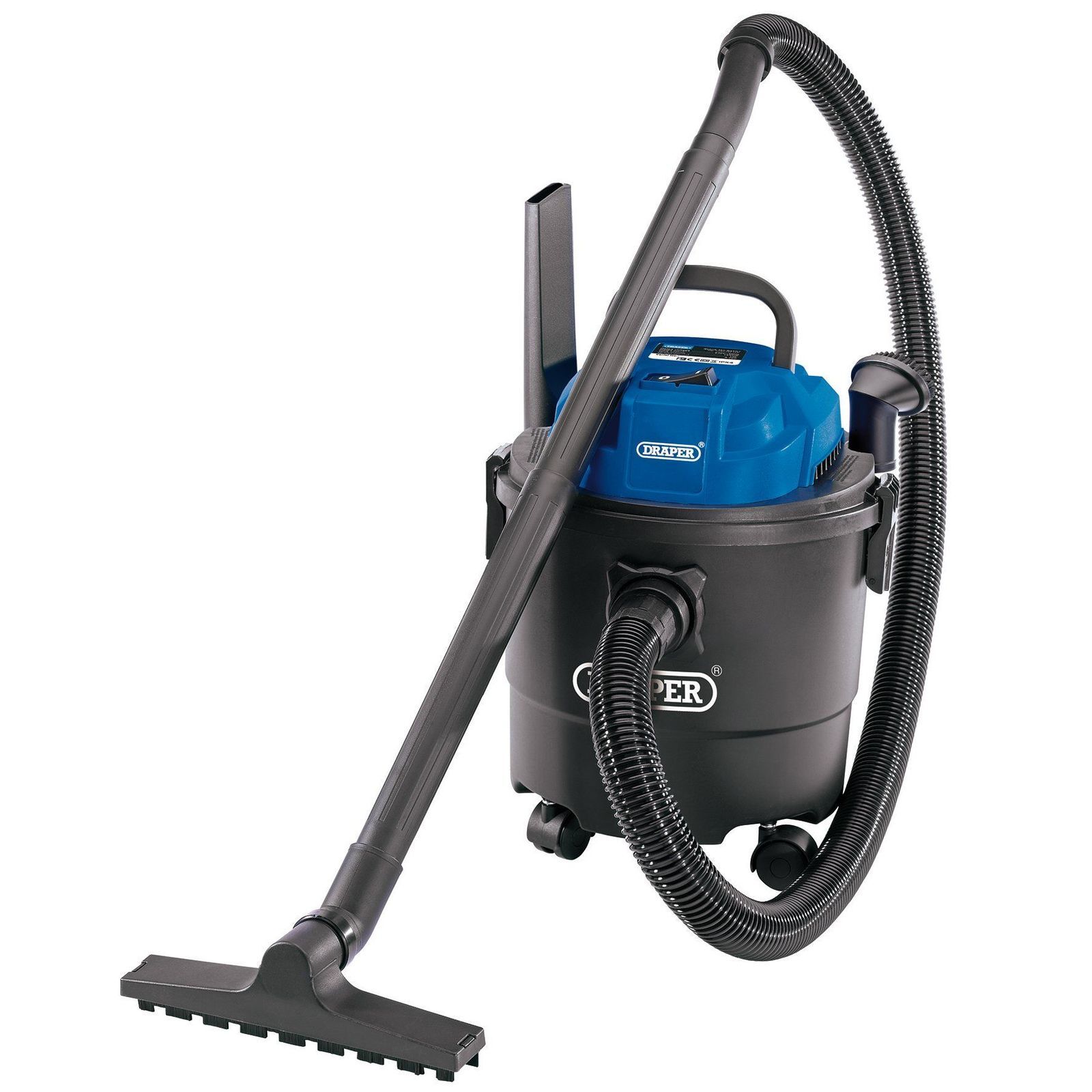 Draper 15L 1250W 230V Wet And Dry Vacuum Cleaner - 90107