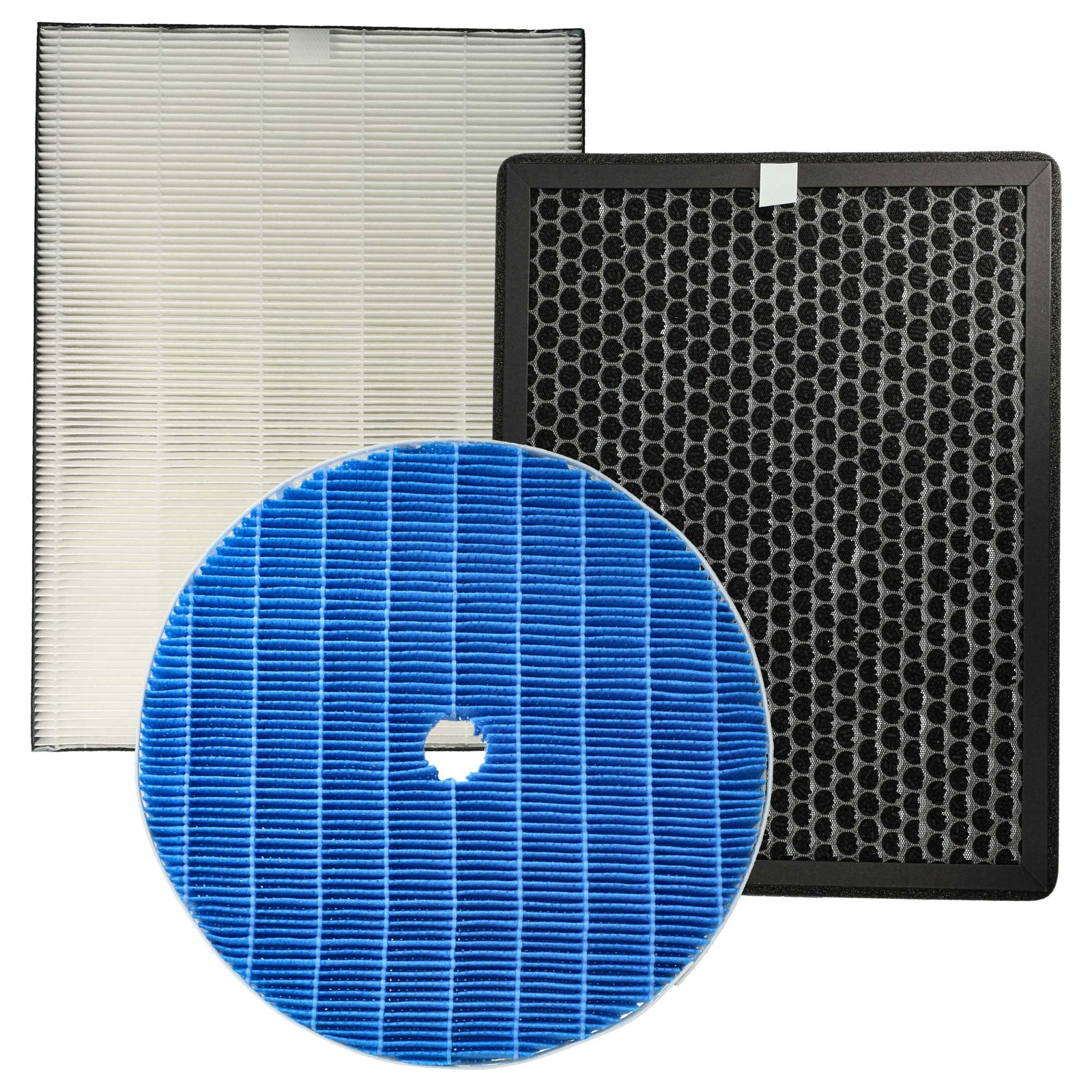 3pt Filter Set for Philips AC3829/10 AC2889/10 AC2887/10 AC2882/10