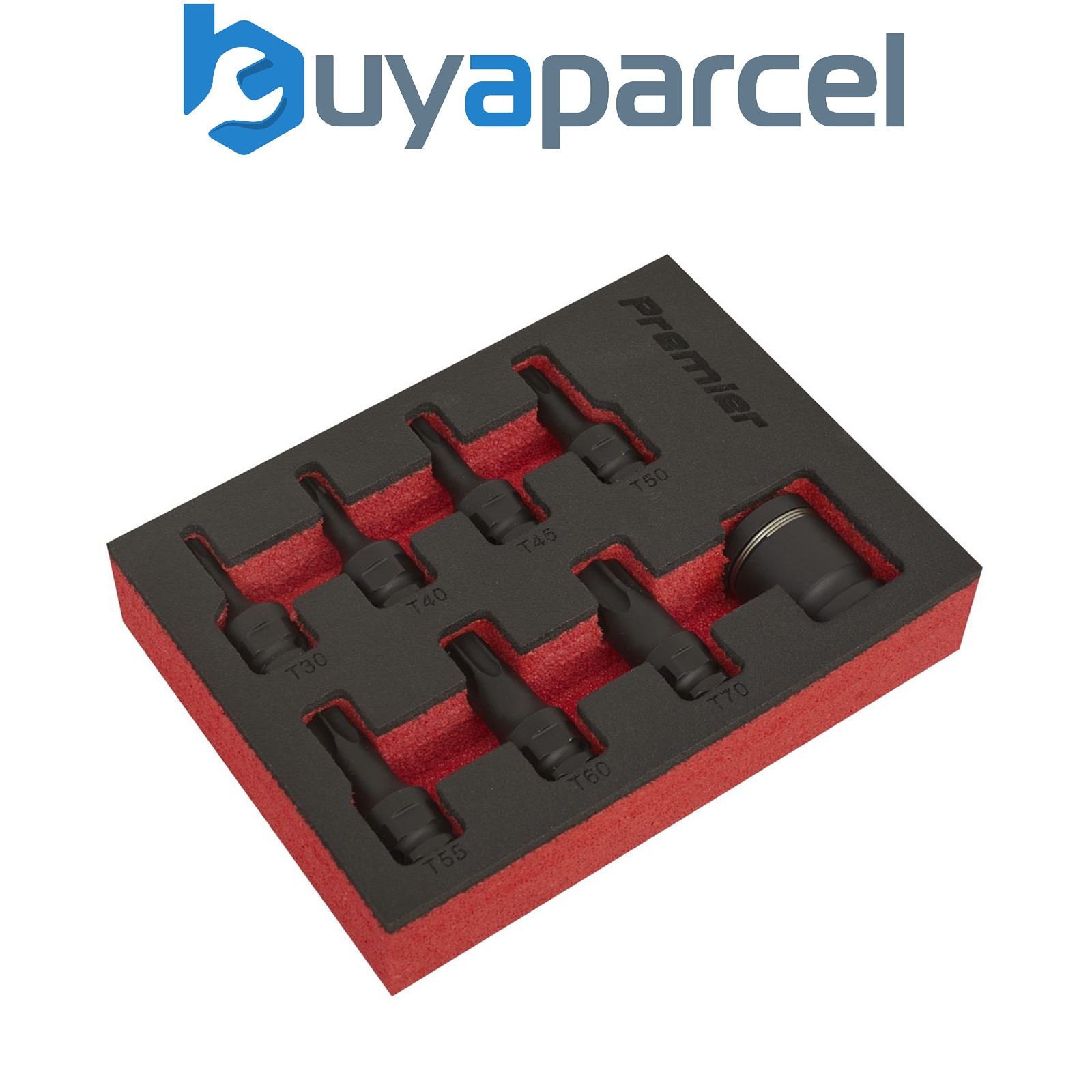 Sealey AK5621 Premier TRX-Star* Impact Socket Bit Set 3/8"Sq Drive 8pc