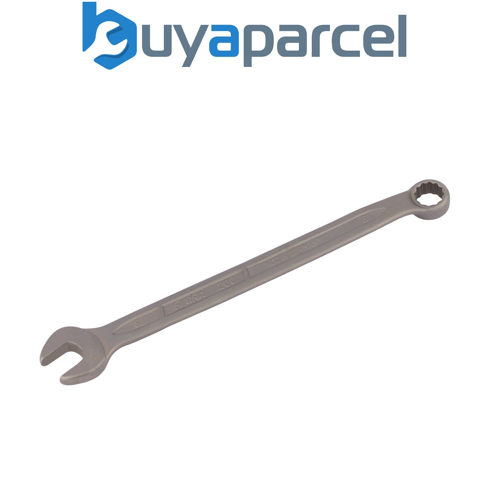 Draper 44011 Elora Long Stainless Steel Combination Spanner, 8mm