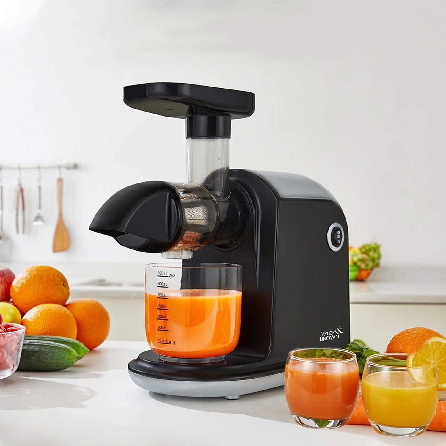 Juicer Machine Masticating Slow Juicer Extractor Cold Press Juicer Quiet Motor