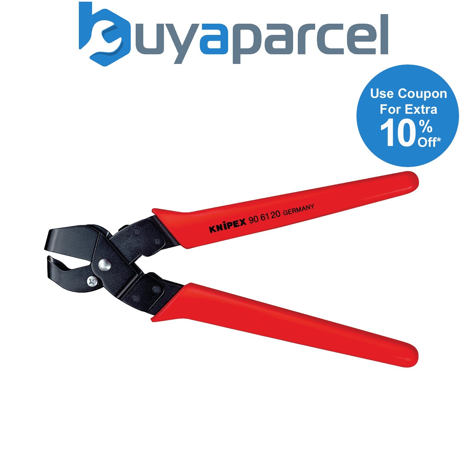 Draper 26096 KNIPEX 90 61 20 EAN Notching Pliers, 250mm, 20 x 29mm Capacity