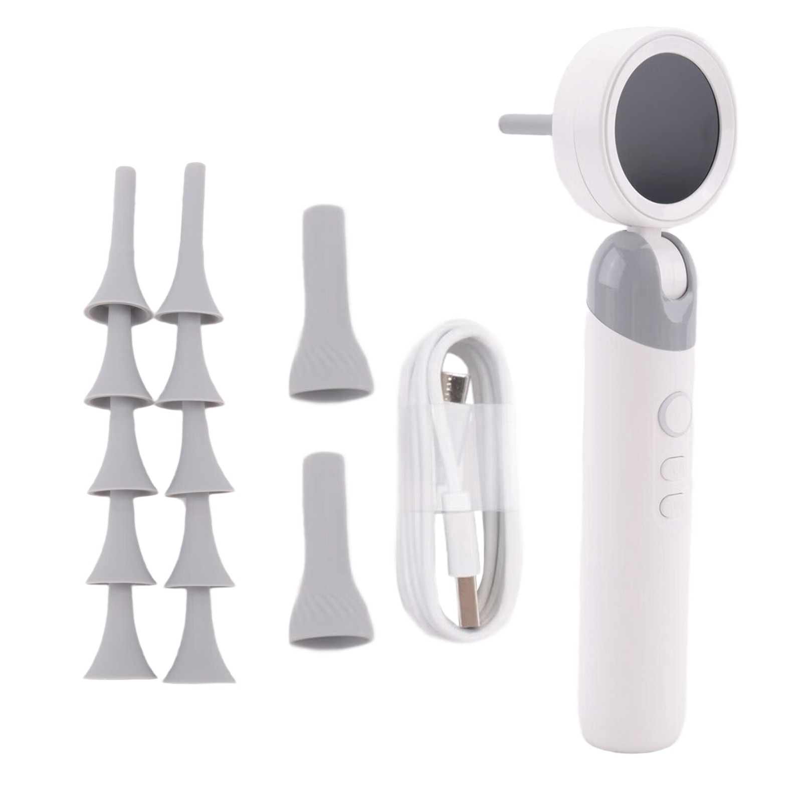 Visual Ear Otoscope 1.38 Inch IPS Endoscope 1080P Camera Ear Wax Clean5551