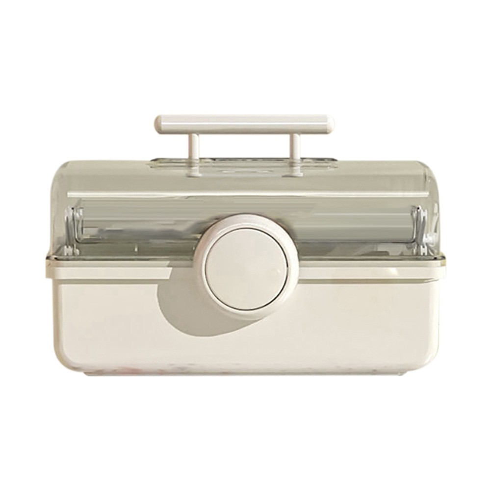 Portable Multi-Functional Home Medicine Box - 3 Layer Kit for Family Use9883