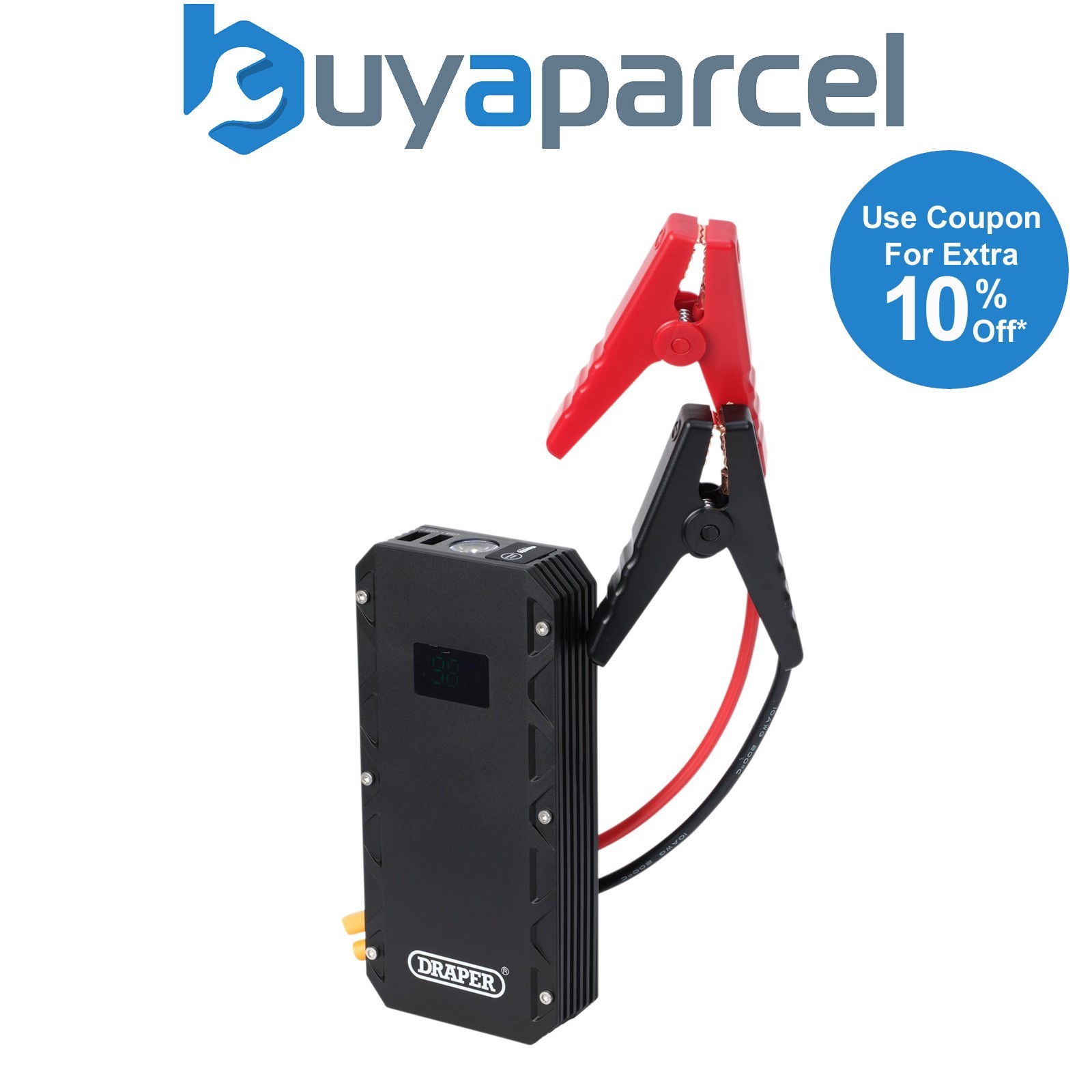 Draper 23724 12V Lithium Jump Starter, 1200A