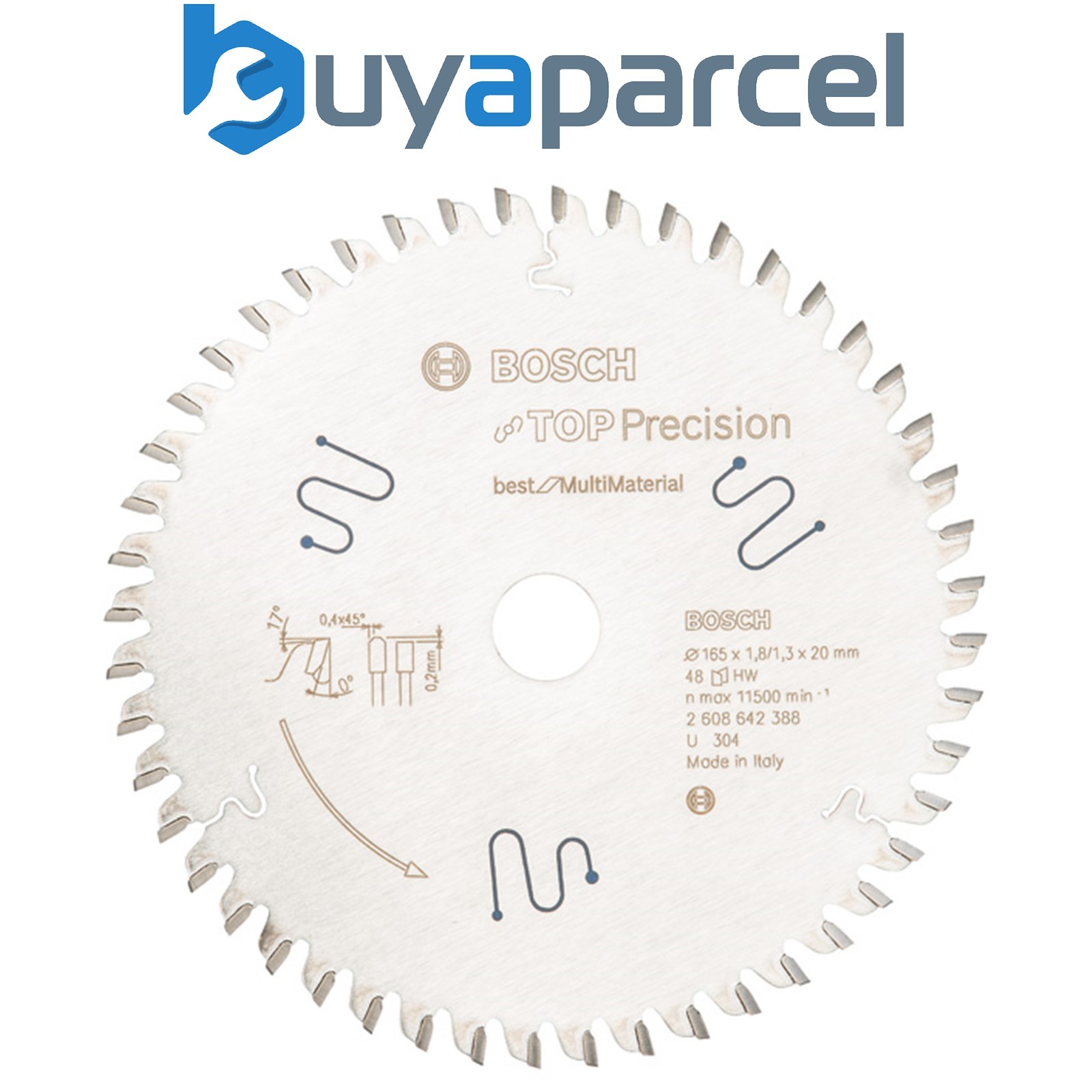 Bosch Top Precision Best for Multi Material circular saw blade 2608642388