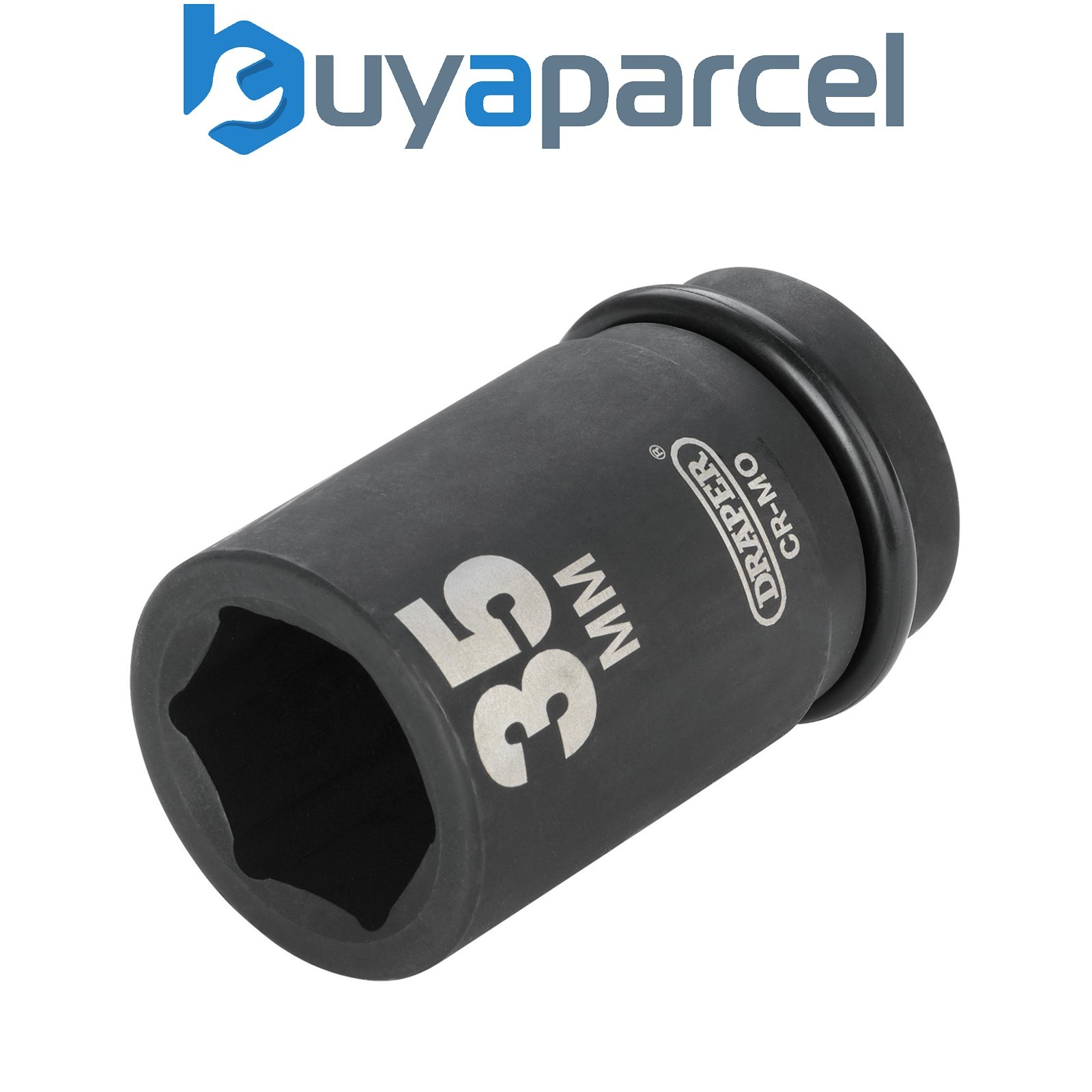 Draper 05149 Draper HI-TORQ 6 Point Deep Impact Socket, 1" Sq. Dr., 35mm