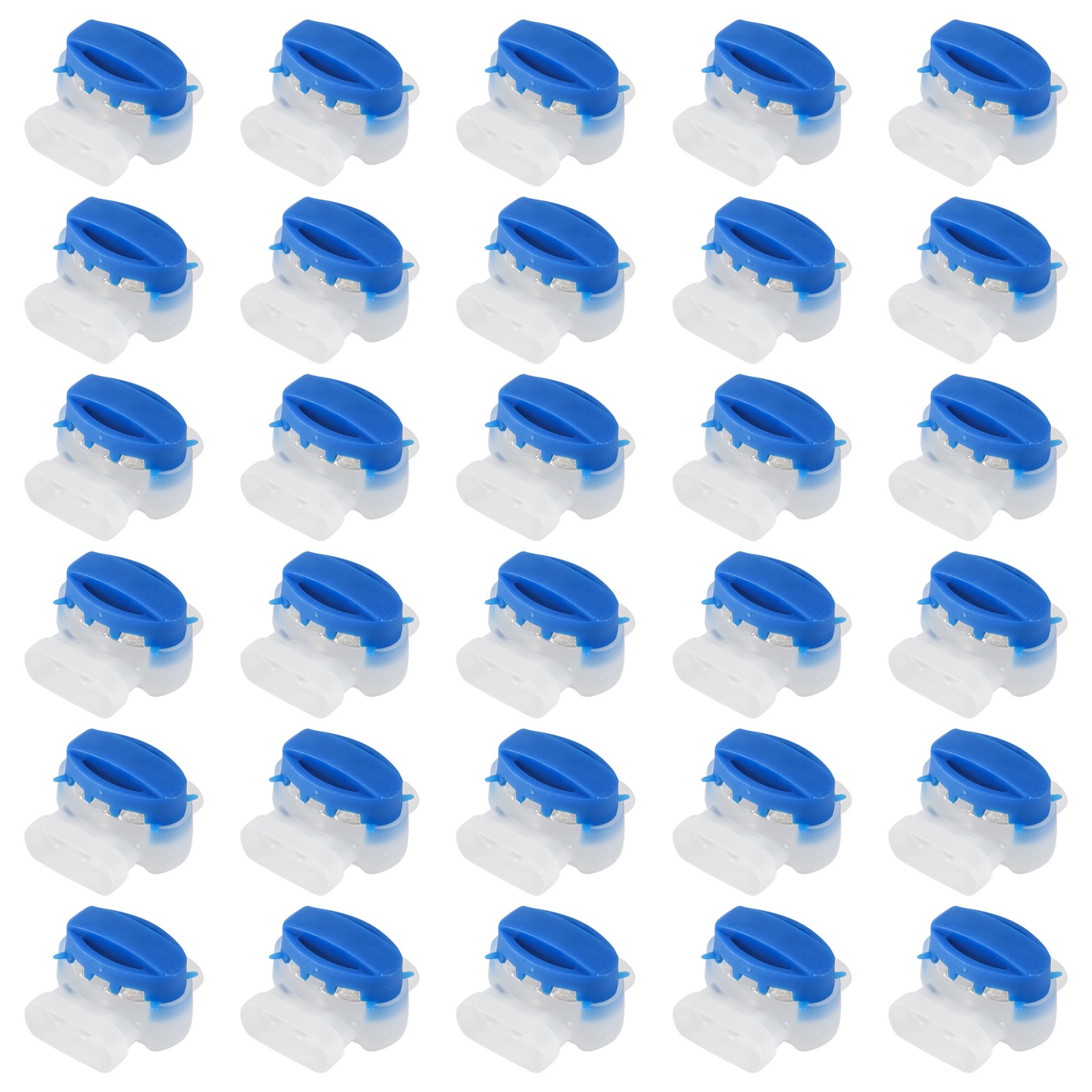 3X(30PCS Cable Connectors for Robotic Lawnmowers, Connection Cable Wire5579