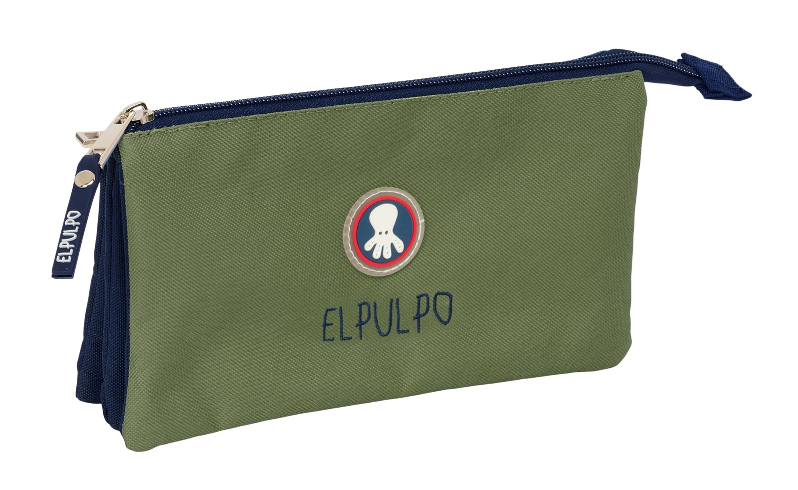 Safta EL OCTOPO – Triple Pencil Case, Children's Pencil Case, Ideal for Children