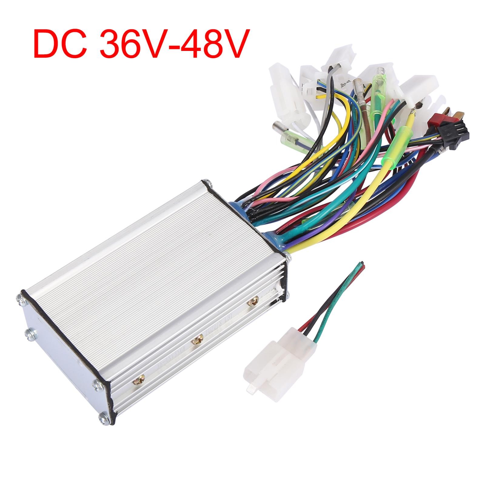 DC 36V-48V 350W Aluminum Alloy Brushless Dual-mode Controller for Electric Bike