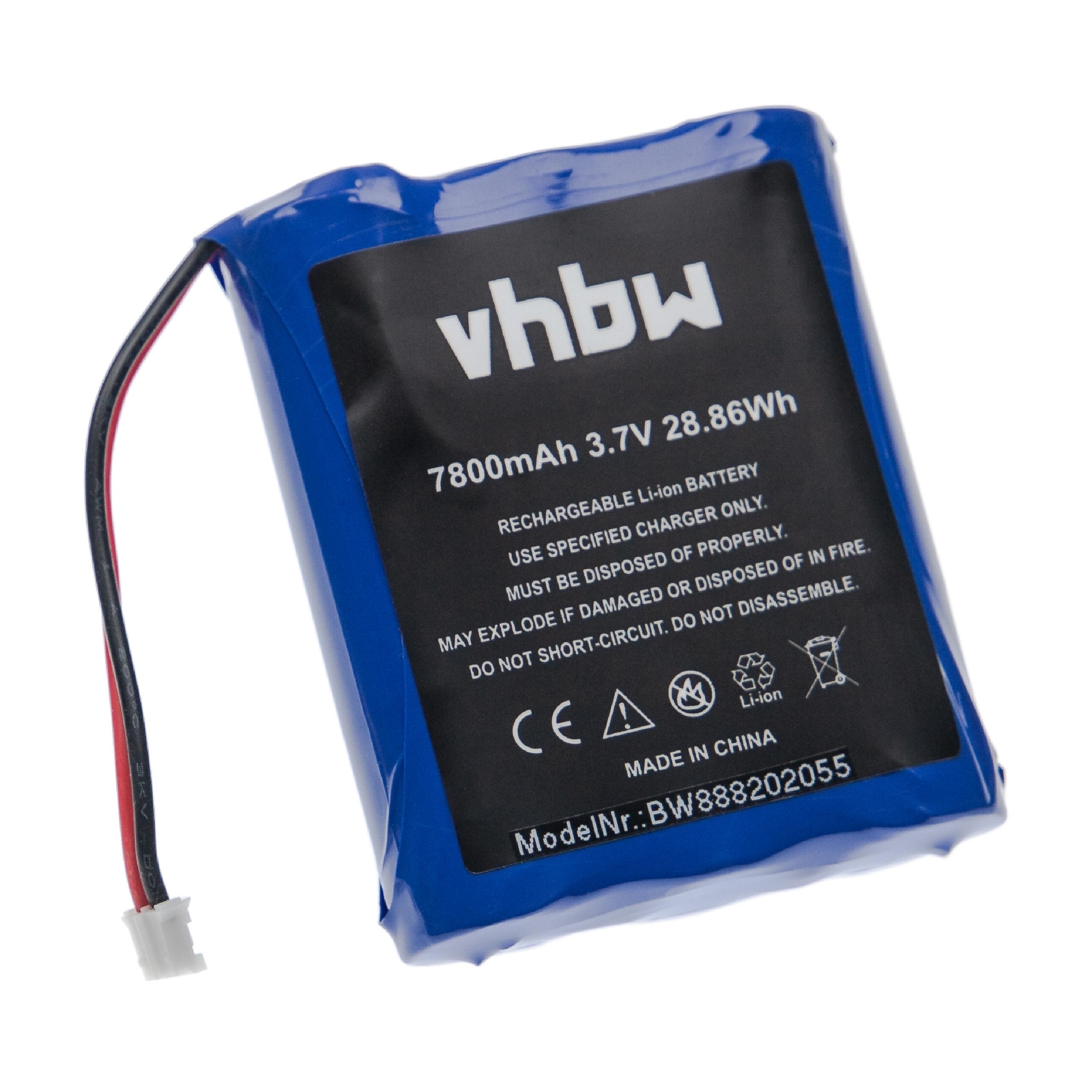Battery for Technaxx 4652 7800mAh