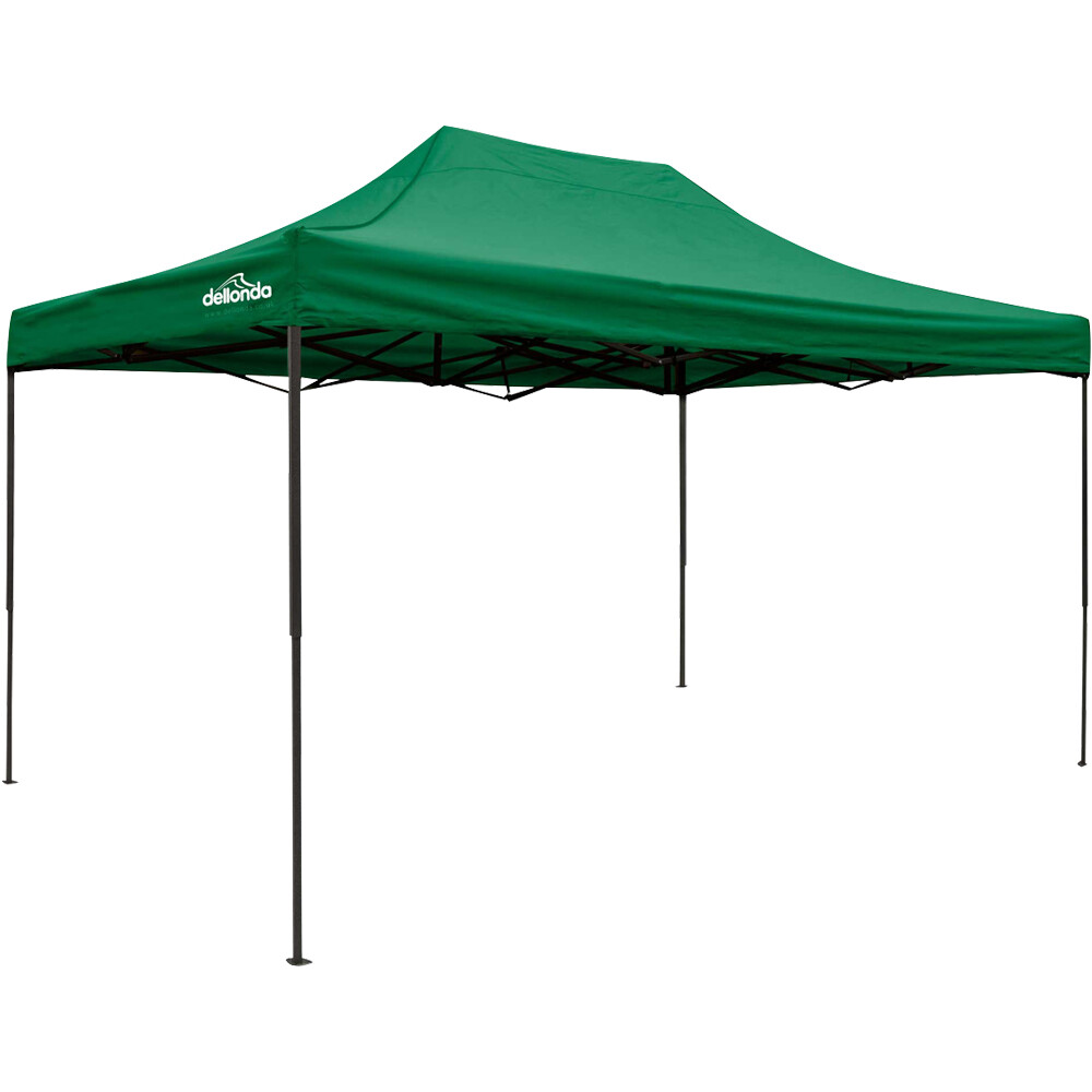 3x4.5m Pop-Up Gazebo - GREEN Heavy Duty Frame & Water Resistant Garden Pavillion