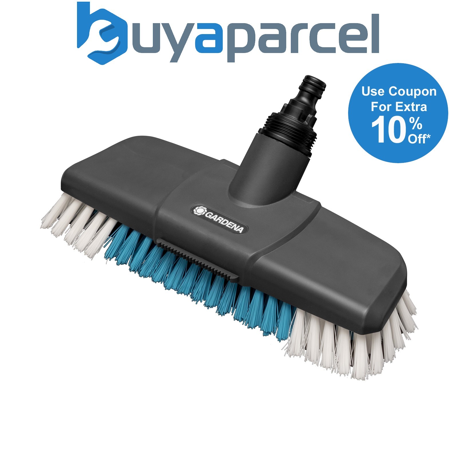 Gardena Cleansystem Handle Brush Hard Large Patio Path Cleaning 28cm