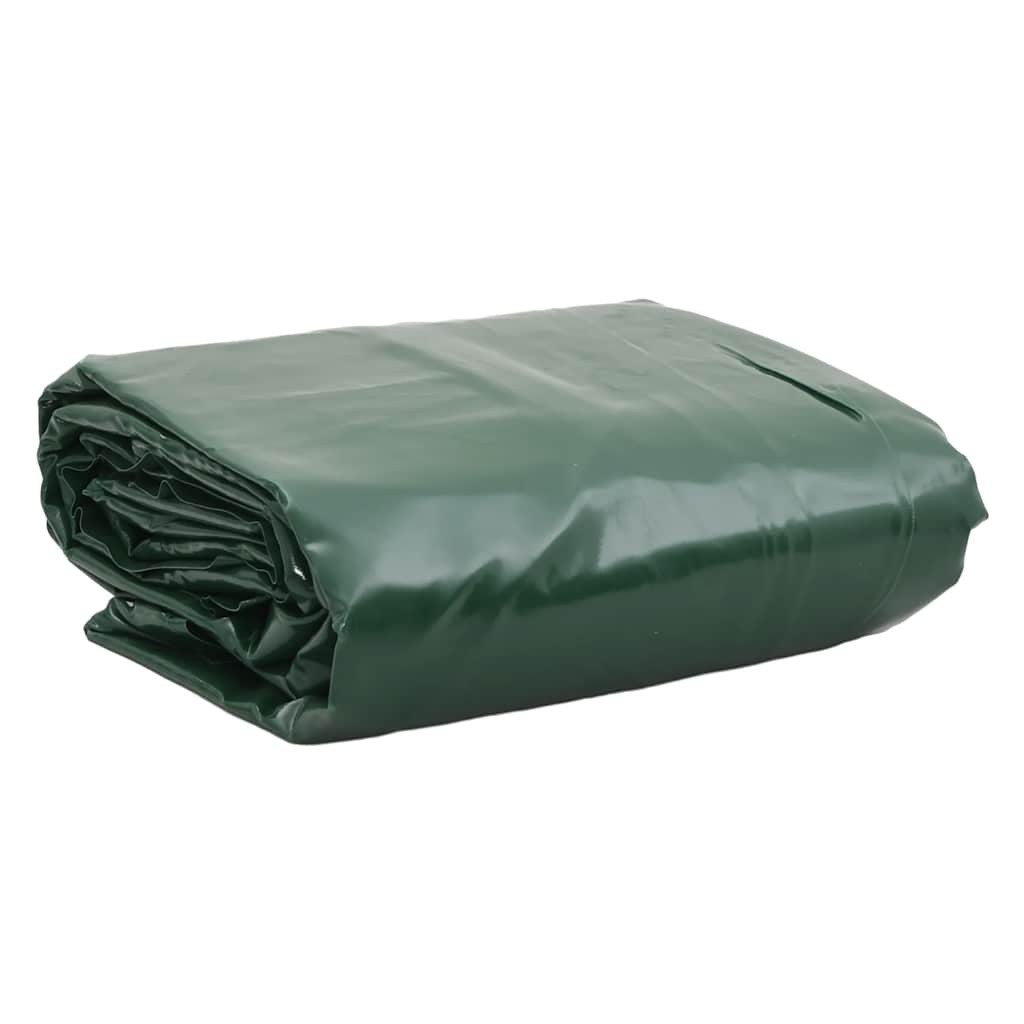 Tarpaulin Cover Ground Sheet Waterproof Camping Tarp Green 600 g/m² vidaXL