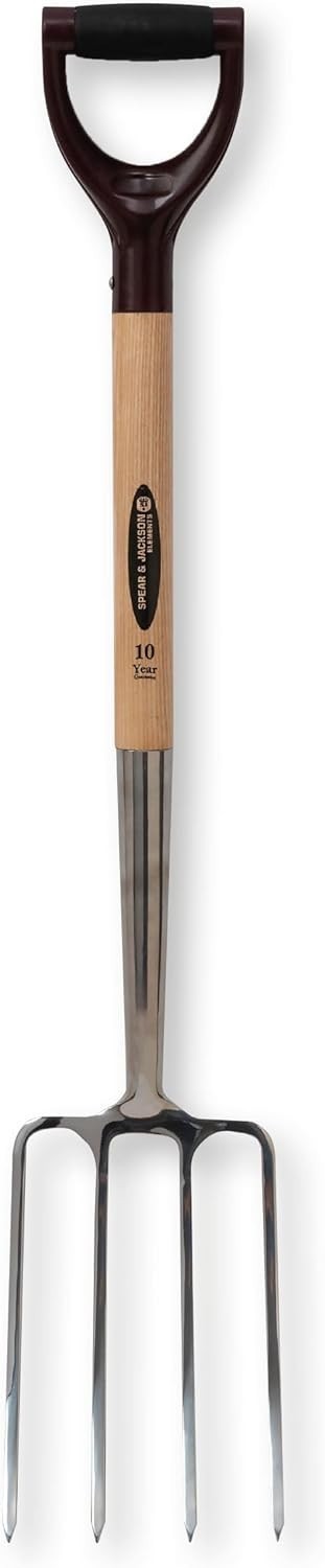 Spear & Jackson 4990ES Elements Stainless Steel Digging Fork