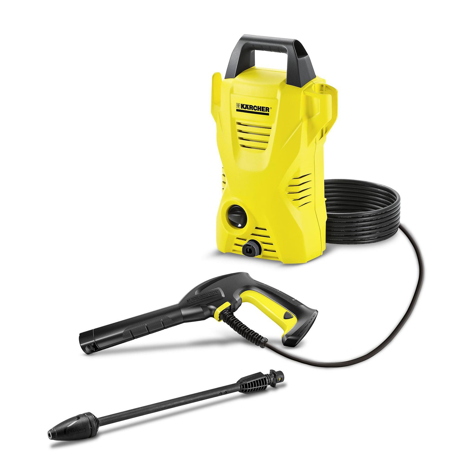Karcher K2 Pressure Washer Electric Garden Patio Cleaner Jet Car Wash 1.4kW