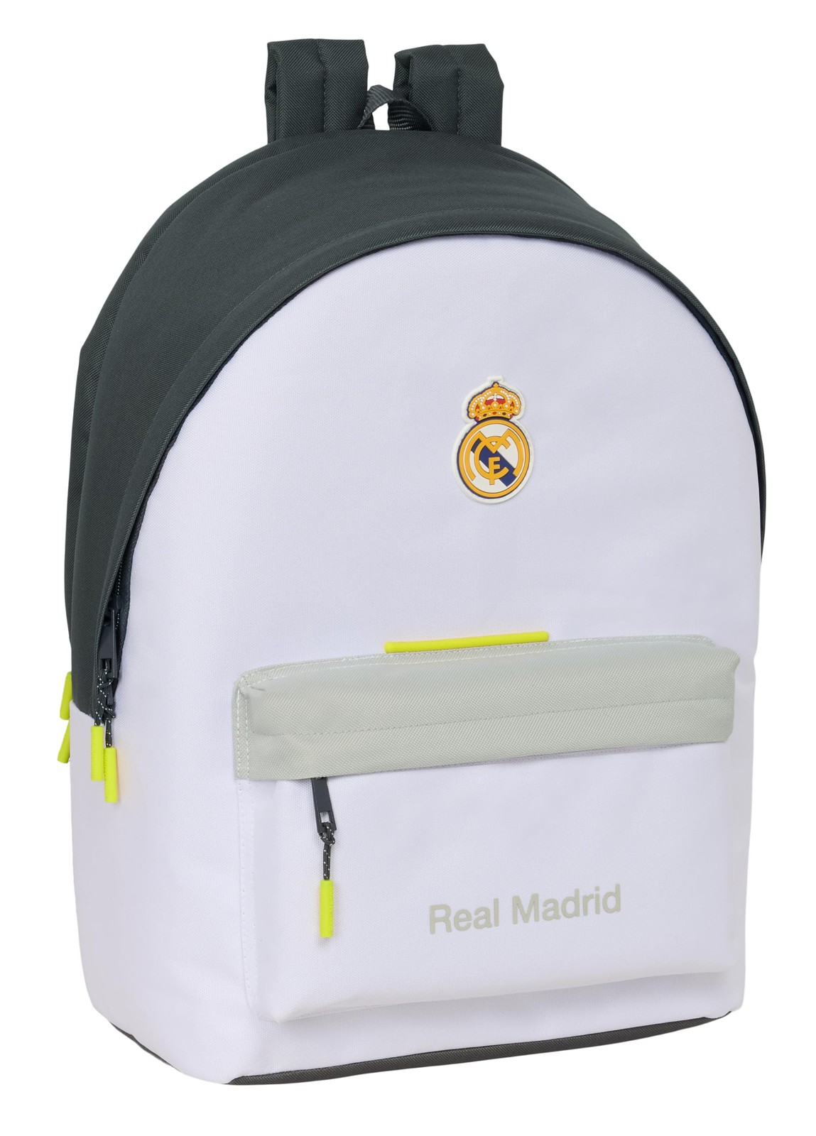 Safta REAL MADRID EQUIPACIÓN 25/26 – Laptop Backpack 15.6 Inches and USB, Ideal