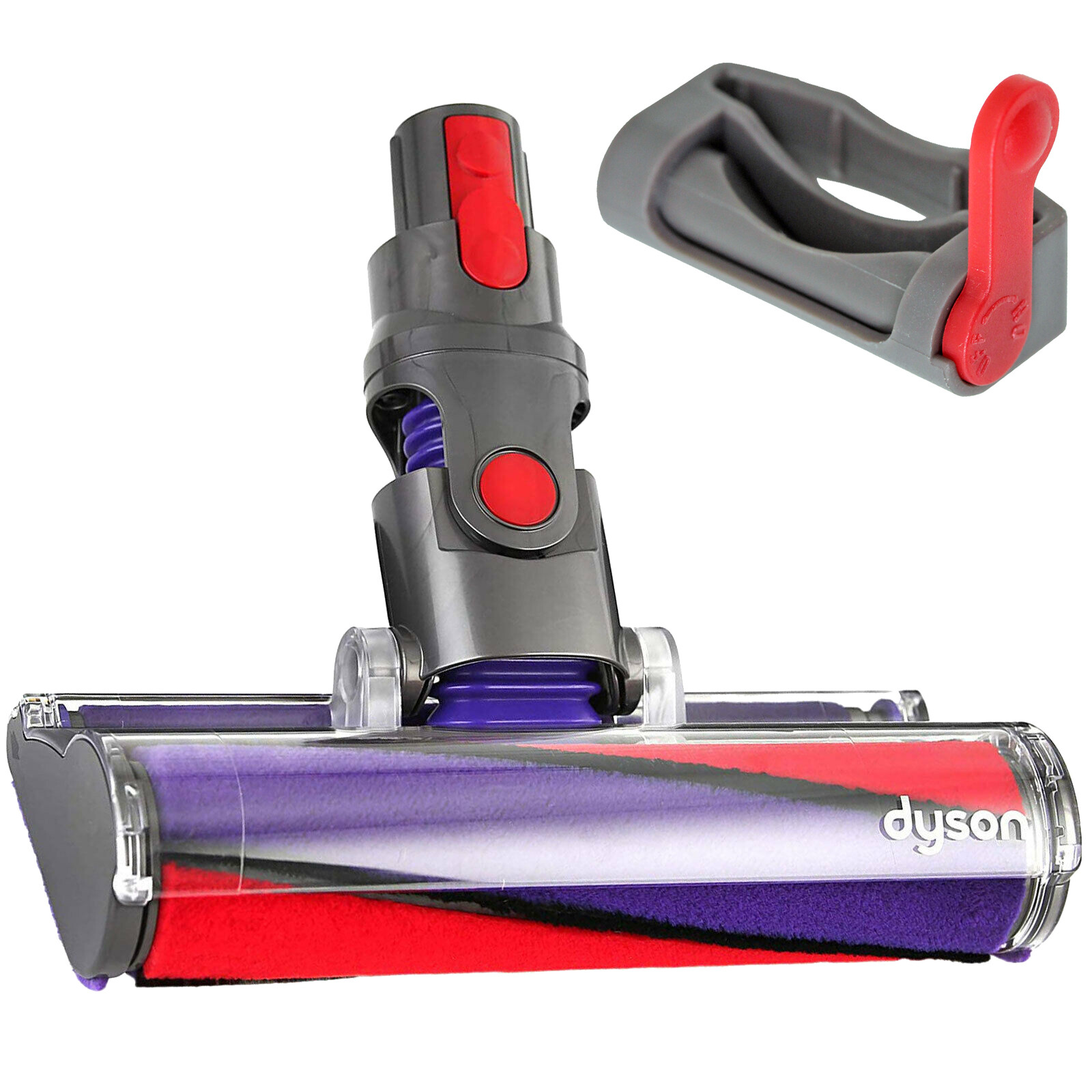 Soft Roller Floor Brush Head Tool Trigger Lock for DYSON V11 SV14 Vacuum Cleaner