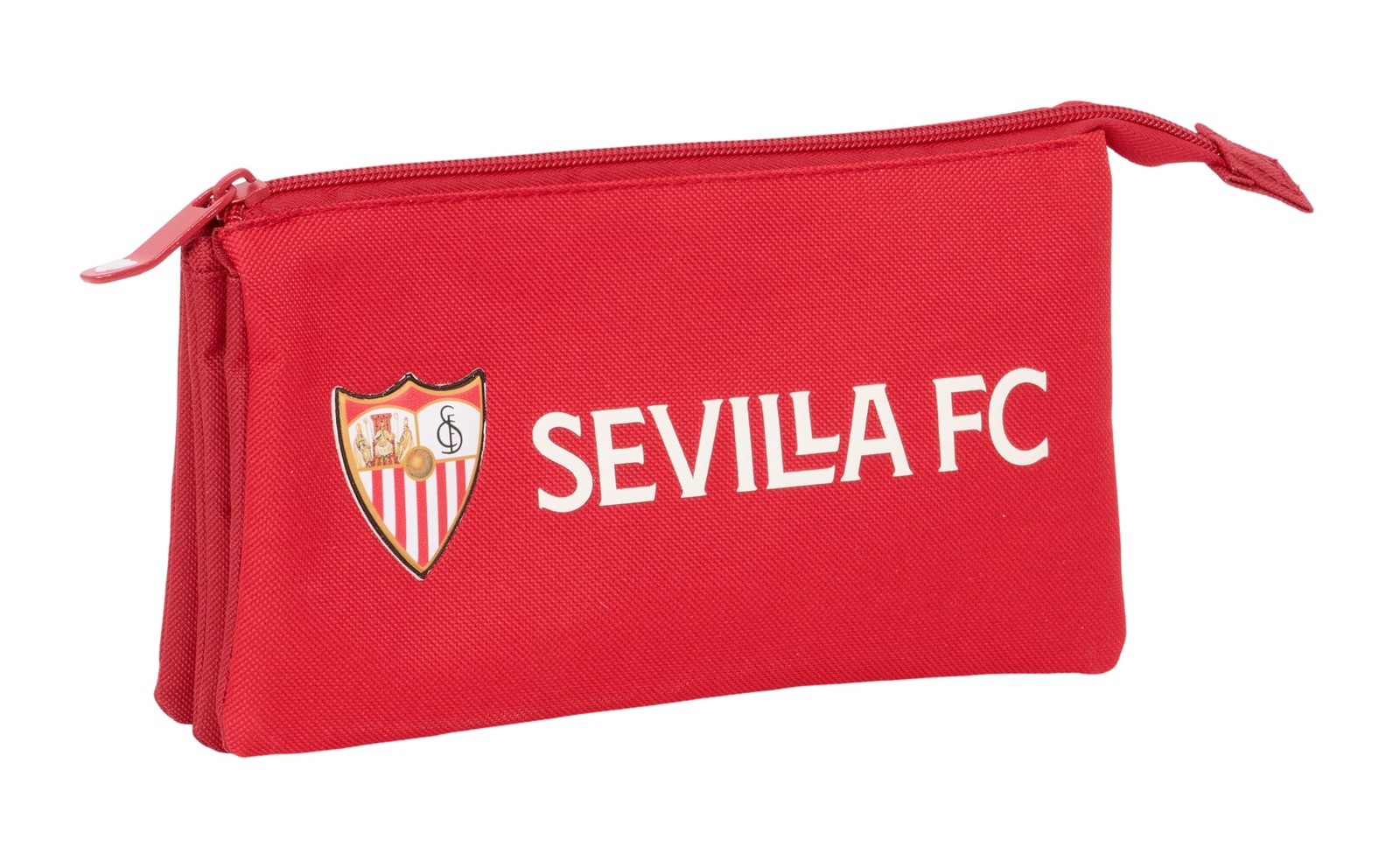 Safta SEVILLA FC – Triple Pencil Case, Children's Pencil Case, Ideal for School