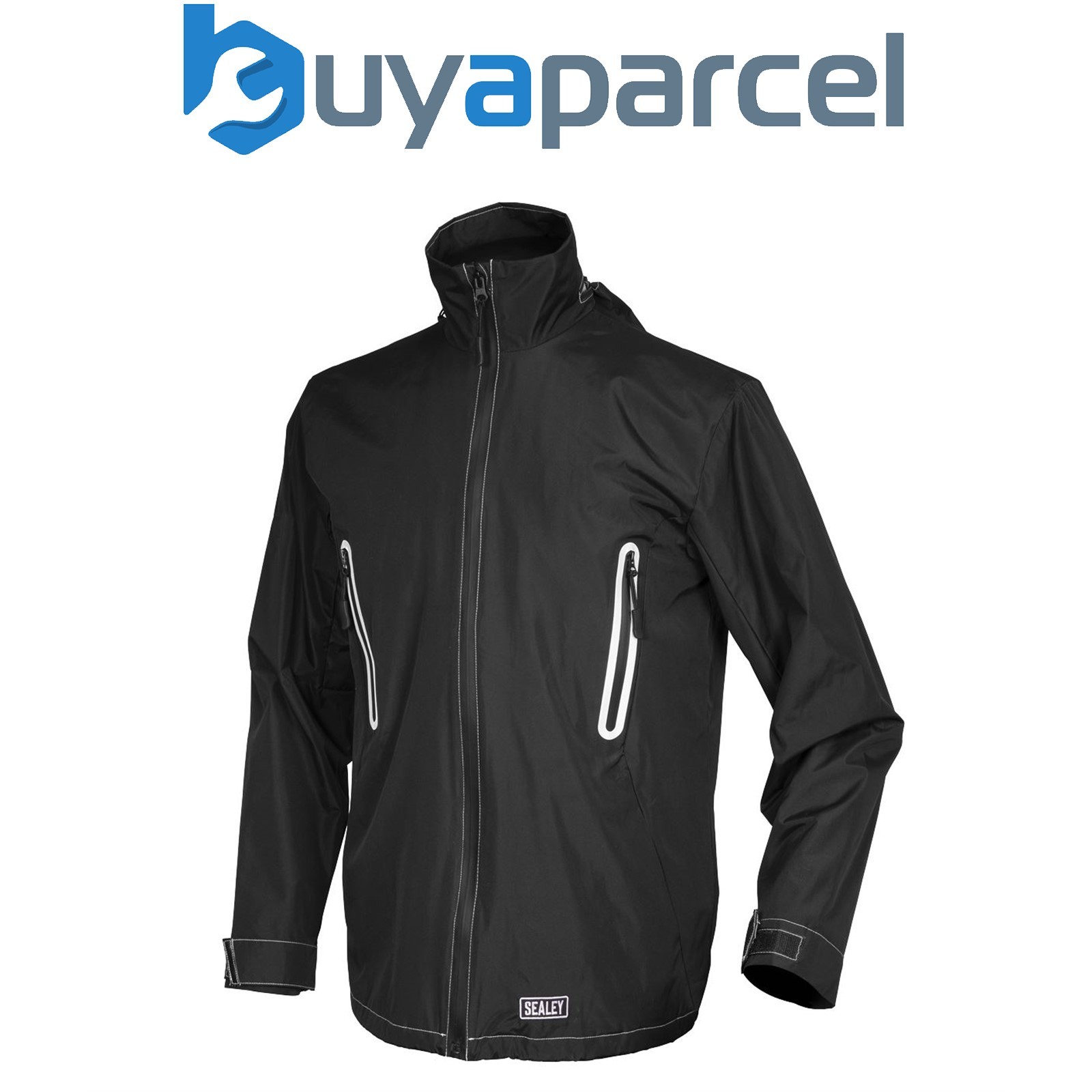 Sealey WPHJ01 5V Heated Rain Jacket - Small