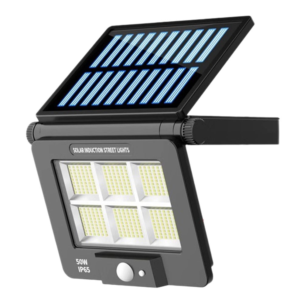 LED Solar Light with Motion Sensor Floodlight Remote Control 3 Modes for5818