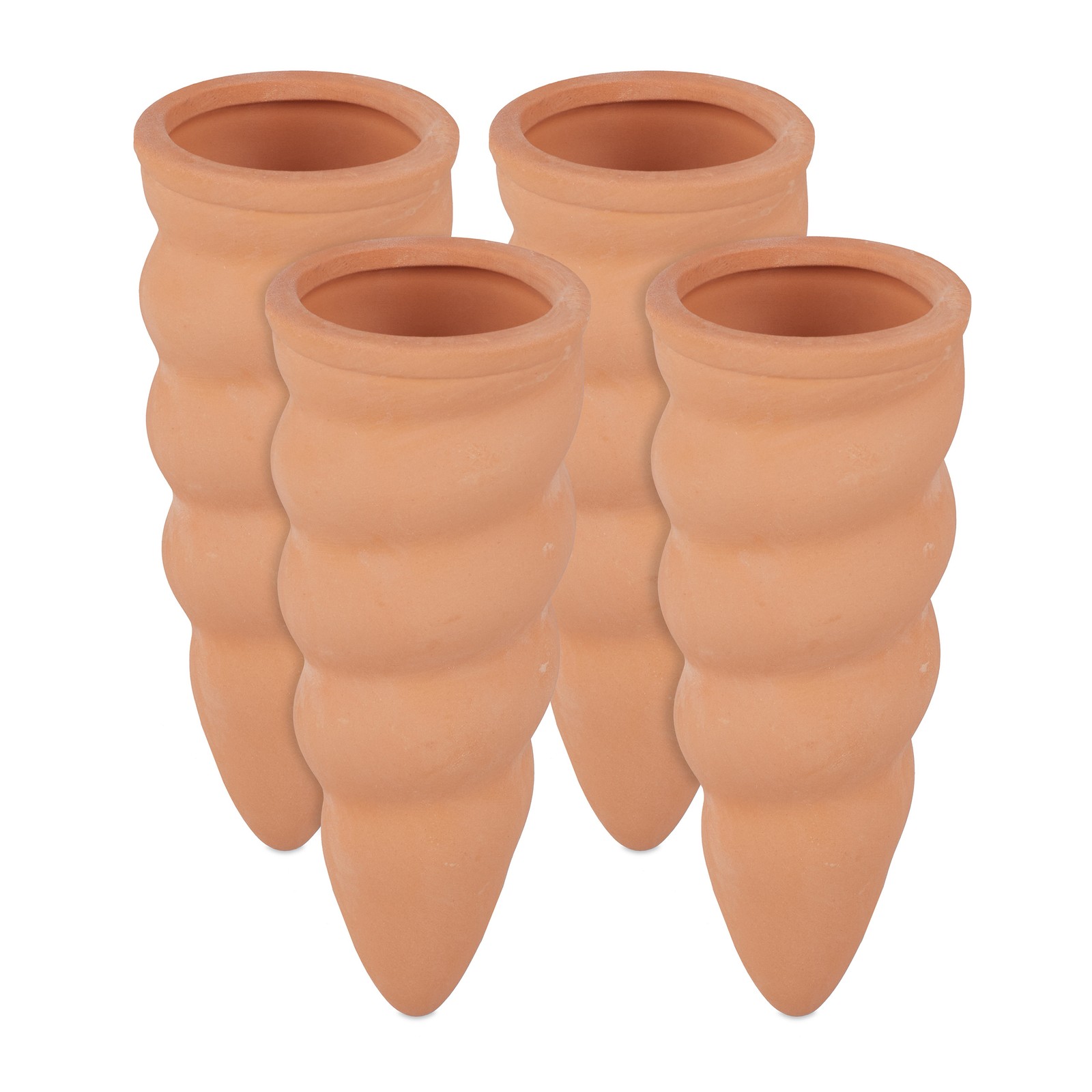 Clay watering cones 1.5 L 8 Pieces Clay Plant Watering Spikes Easy Setup