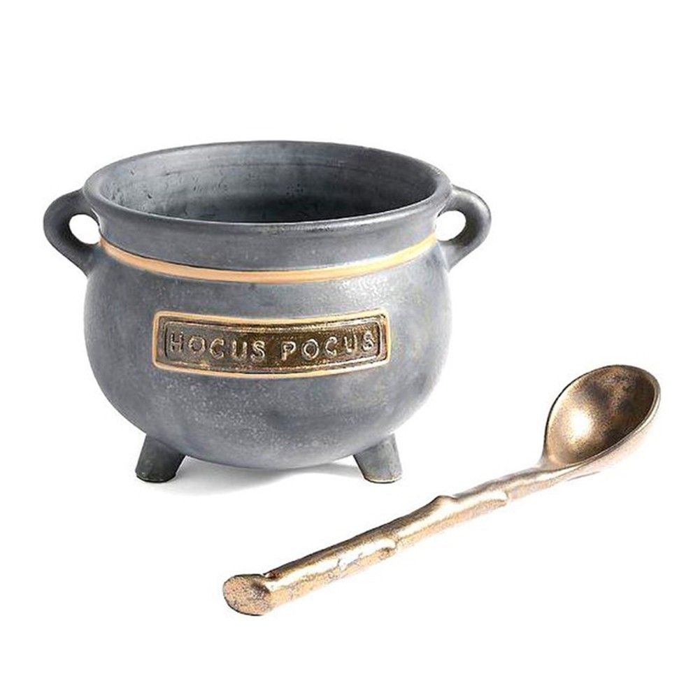Halloween Decoration Witch Cauldron Resin Bowl Candy Bucket Halloween3507