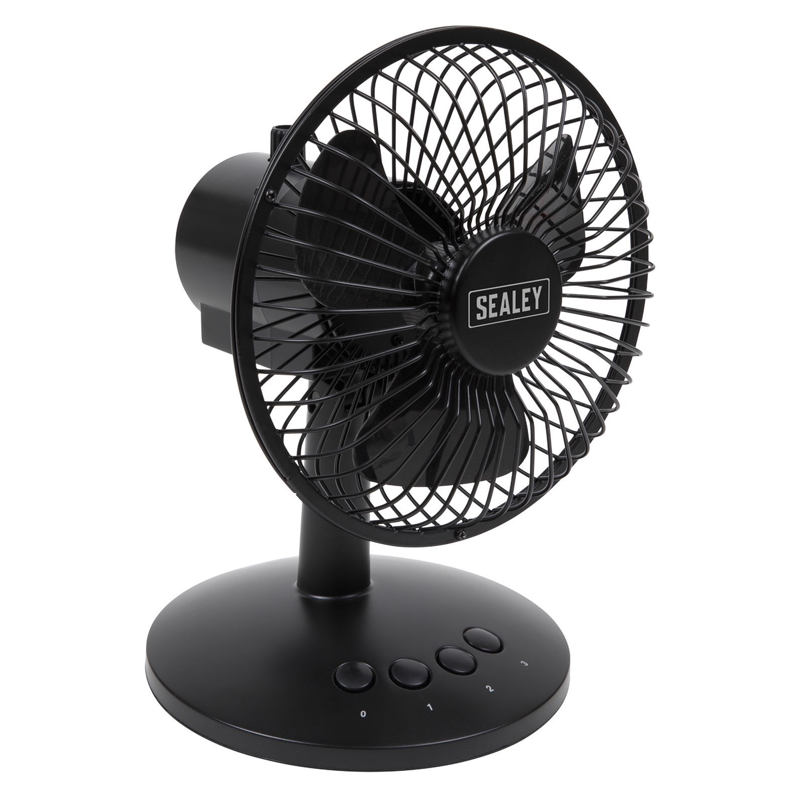 Sealey 6" 3-Speed Oscillating USB Desk Fan
