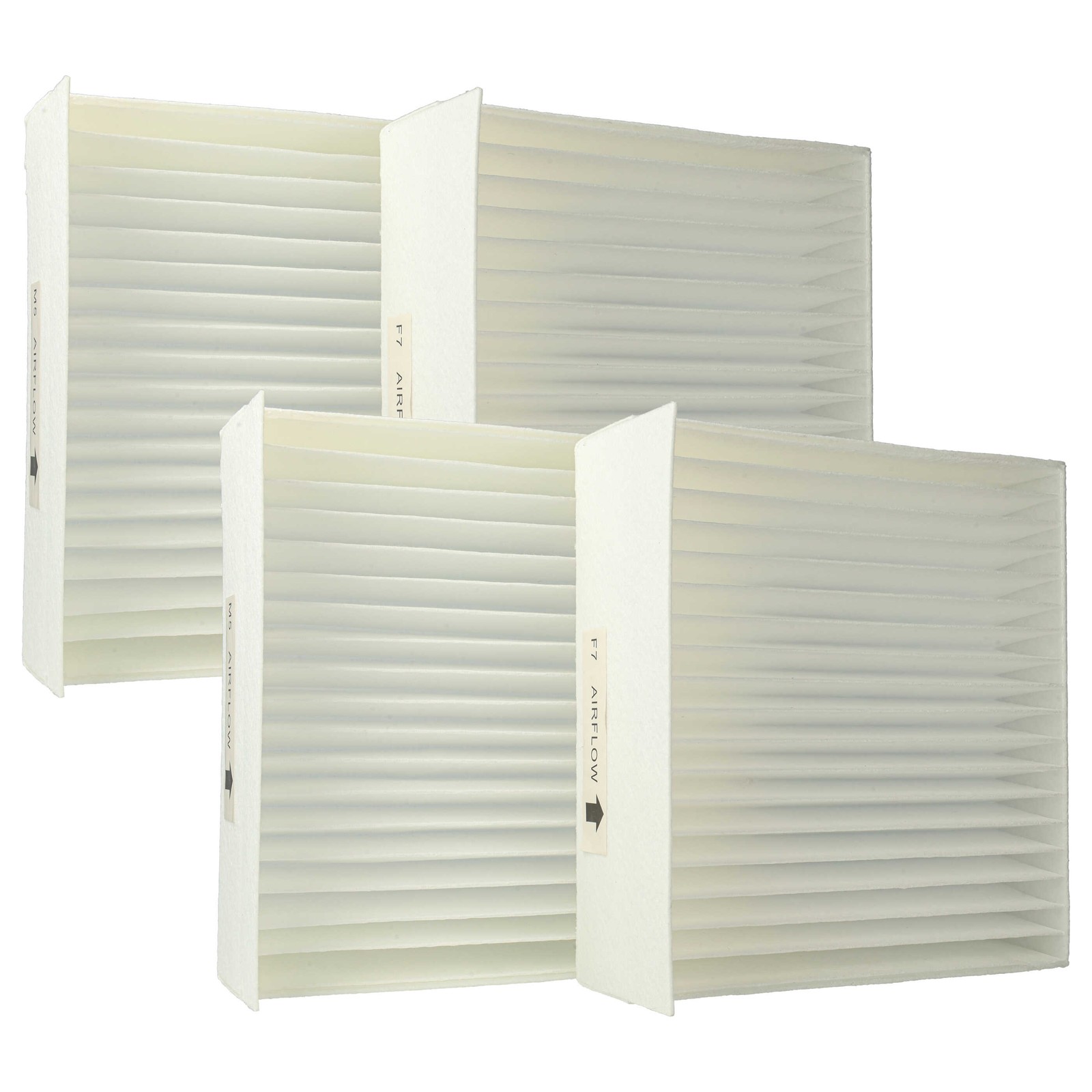 4x Filter for Zehnder 527004280, 521 012 720 for Air Ventilator - M5 / F7