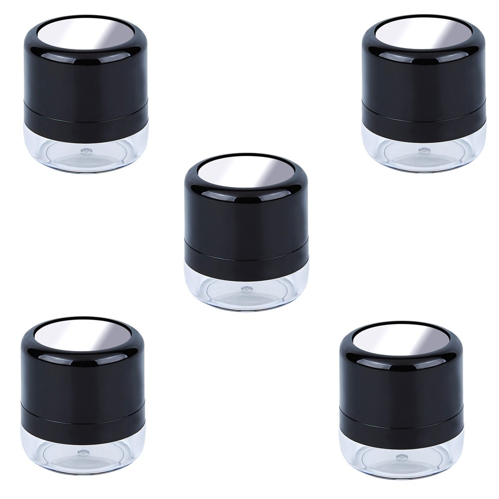 3X(5pcs Empty Loose Powder Box, Makeup Powder Box, Portable Loose Powder5730