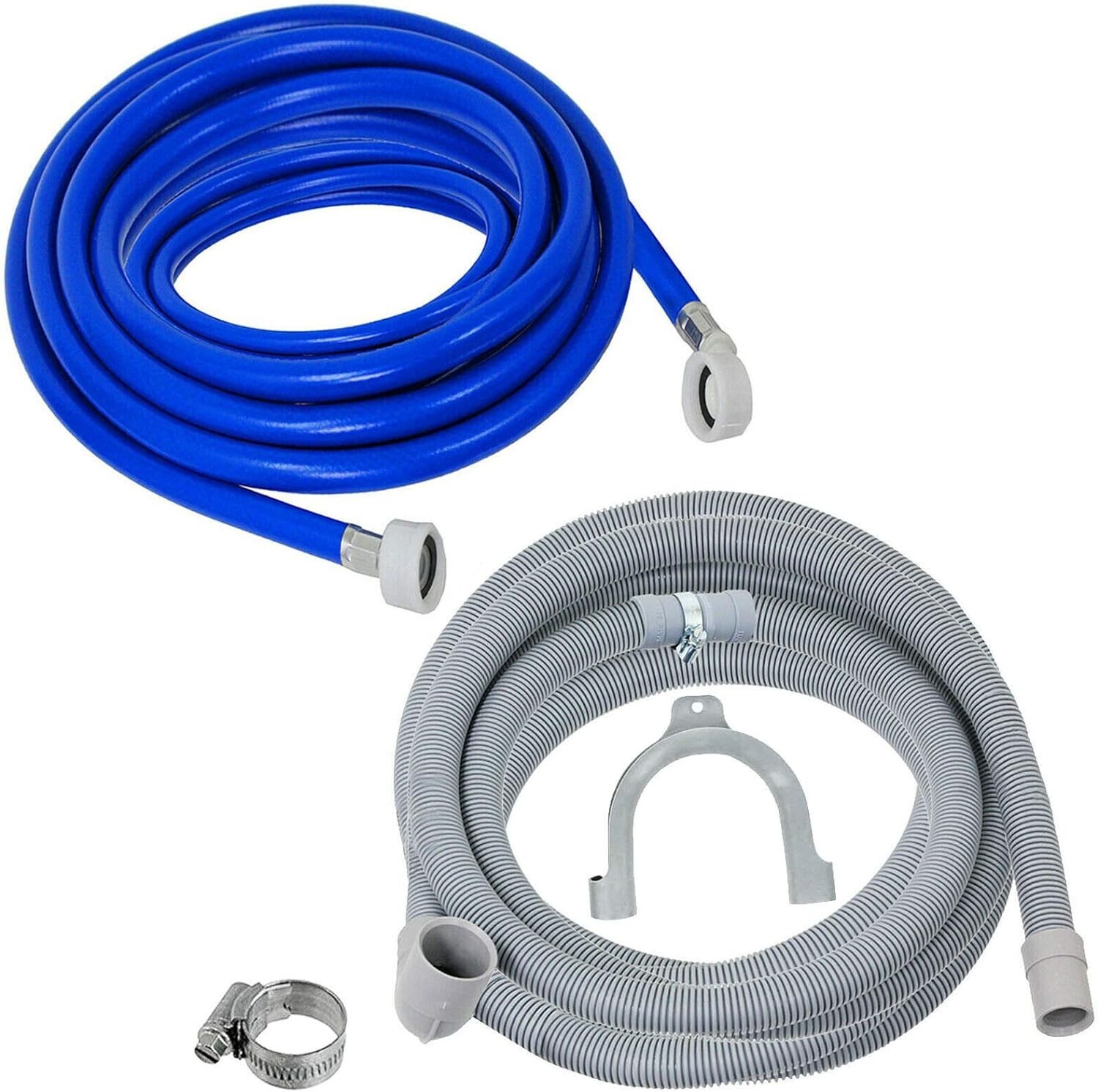 Dishwasher Fill Hose Drain Hose Set 5 Metre for AEG ELECTROLUX ZANUSSI