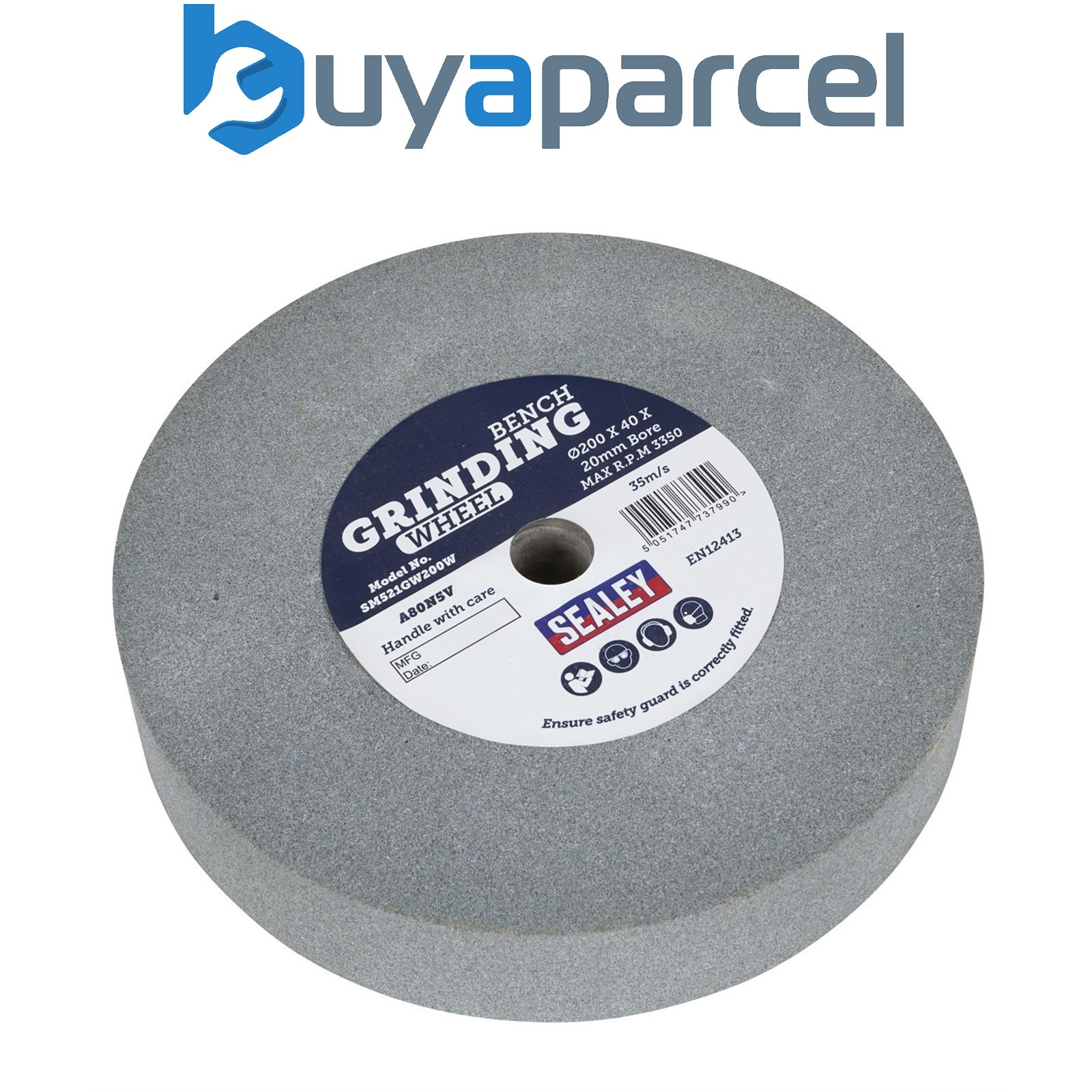 Sealey SM521GW200W Wet Stone Wheel for SM521 200mm