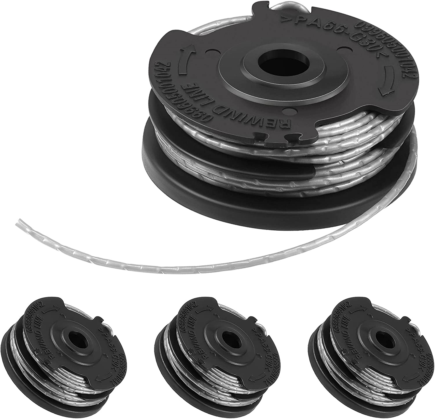 Line For Bosch Art 24 27 30 30-36 Li Trimmer Cutting Line Spool Feed RY054 x 4