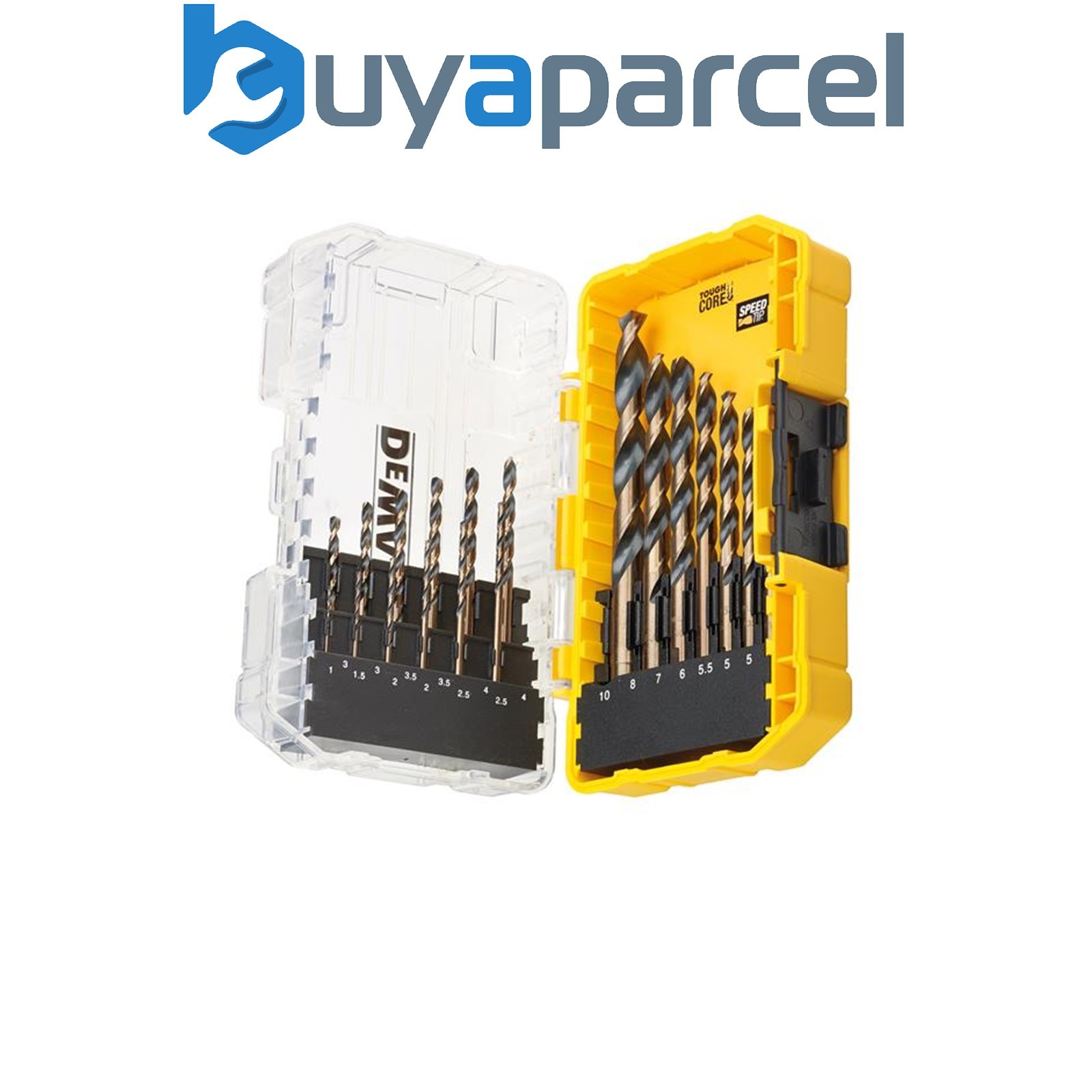 Dewalt DT70728-QZ DT70728 Black & Gold HSS Drill Set, 19 Piece DEWDT70728QZ