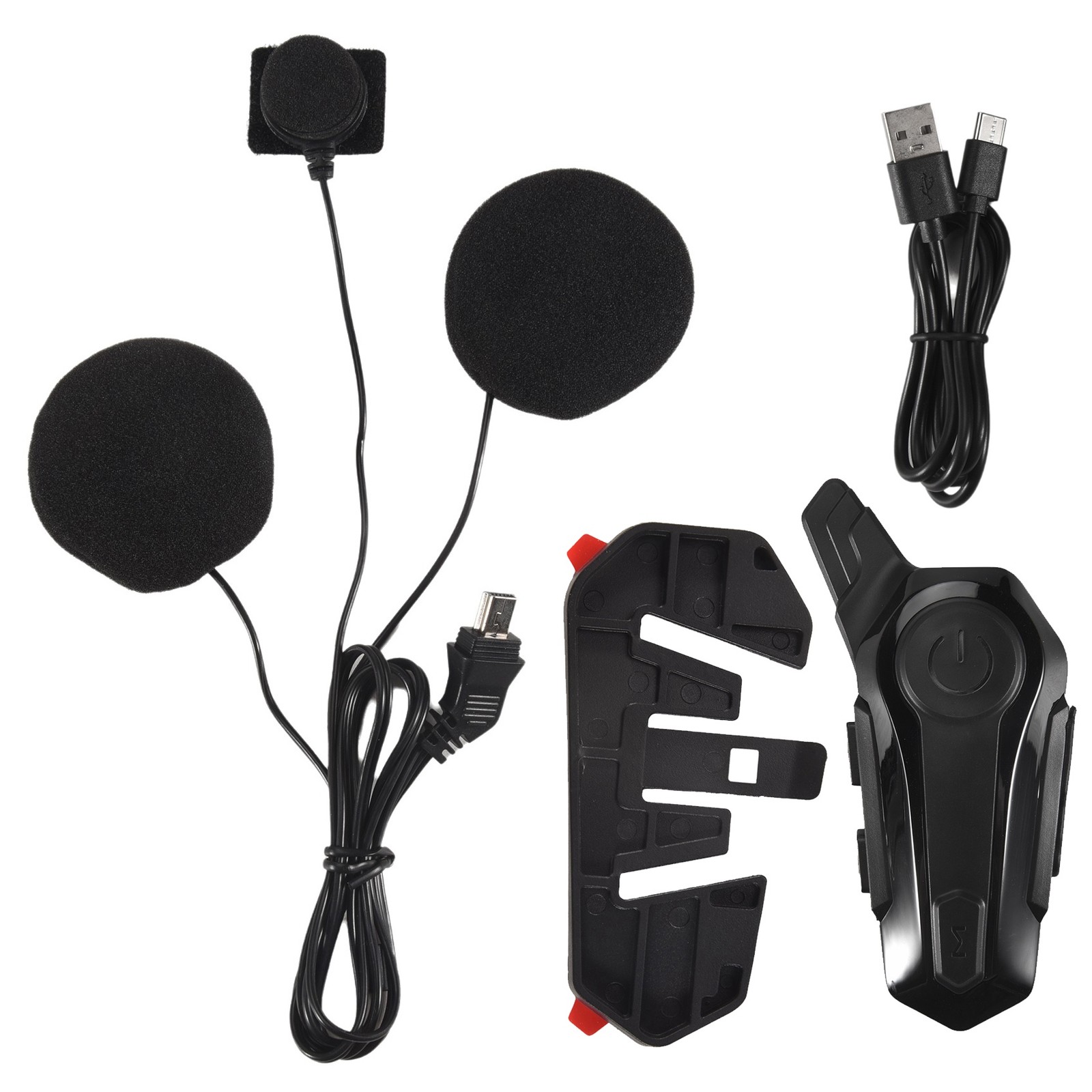 Motorcycle Bluetooth Headset Intercom Interconnection Outdoor Riding1759