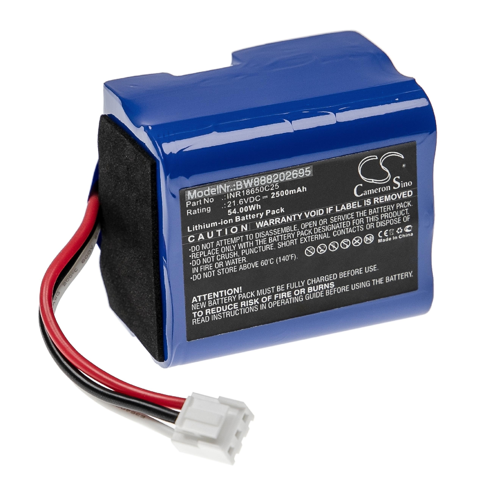 Battery for Philips 300002906404 3000-018-25613 2500mAh 21.6V