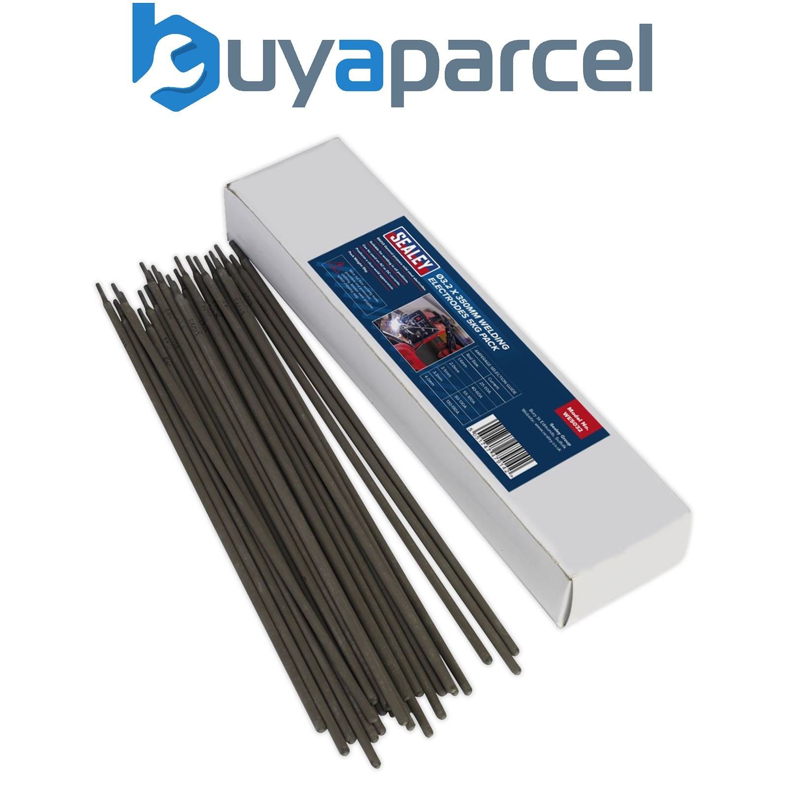 Sealey WE5032 Welding Electrodes 3.2 x 350mm - 5kg Pack
