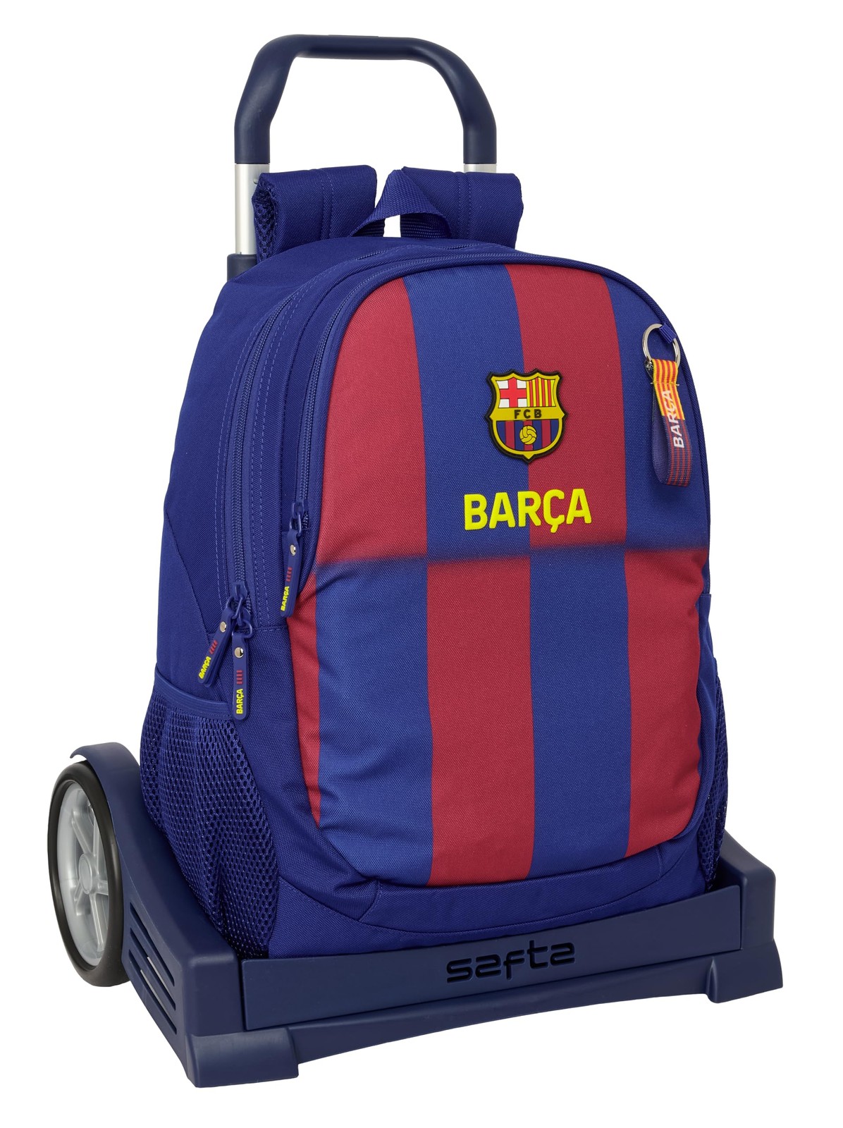 Safta F.C. Barcelona 1st Team 25/26 School Backpack, Ergonomic Back, with Evolut
