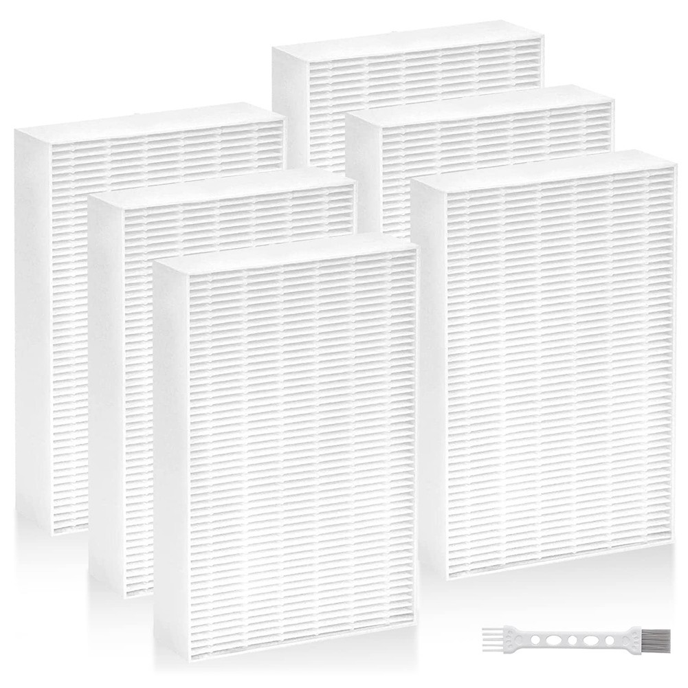 6PCS Replacement HEPA Filters R for HPA300 HPA200 HPA100 Air Purifiers 8434