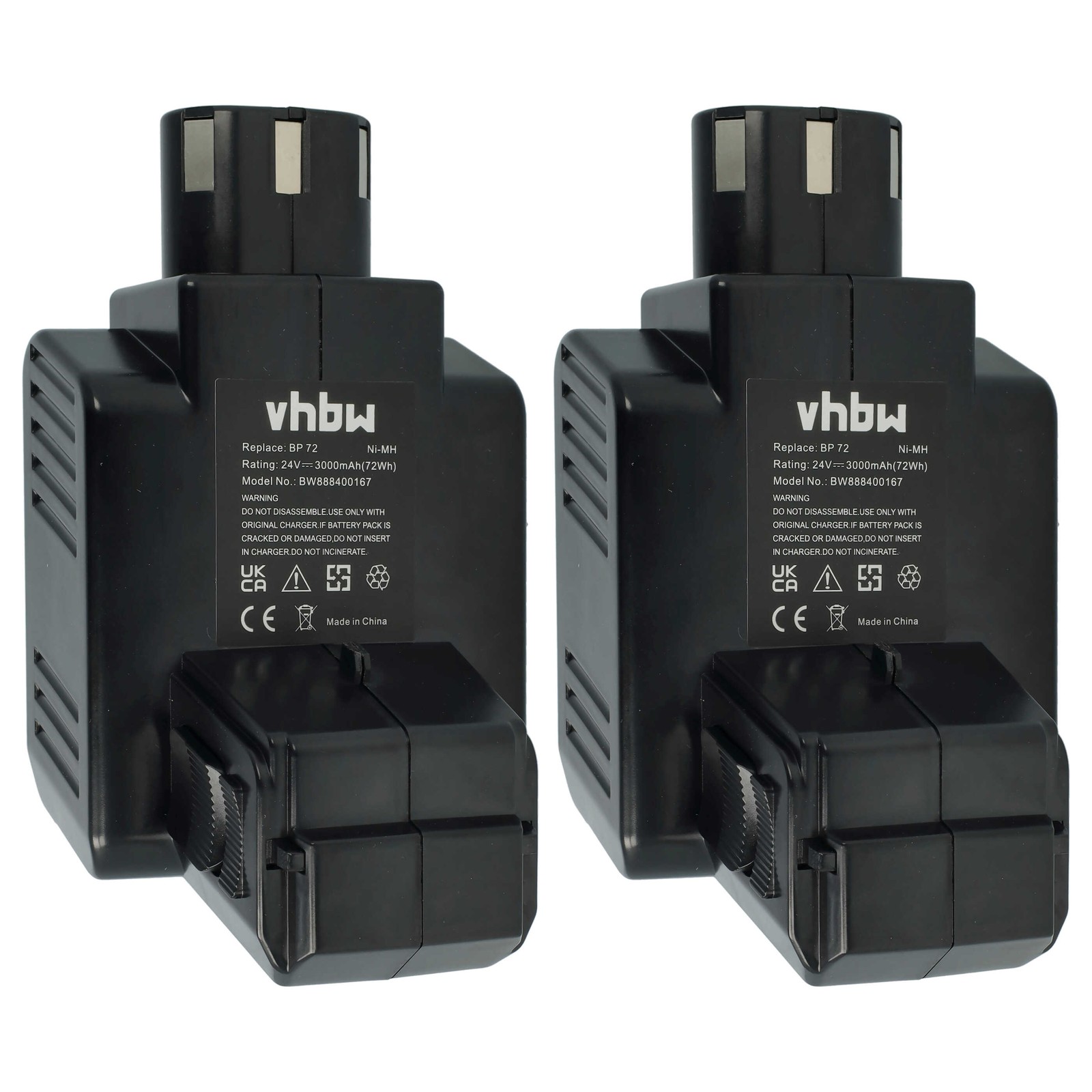 2x Battery for Hilti BP72 BP60 331530 BP40 3Ah 24V