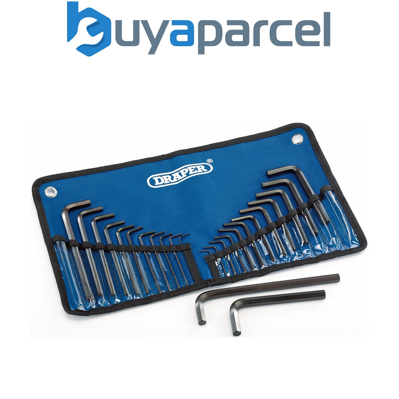 Draper 33892 Metric/Imperial Combined Hex. Key Set (25 Piece)