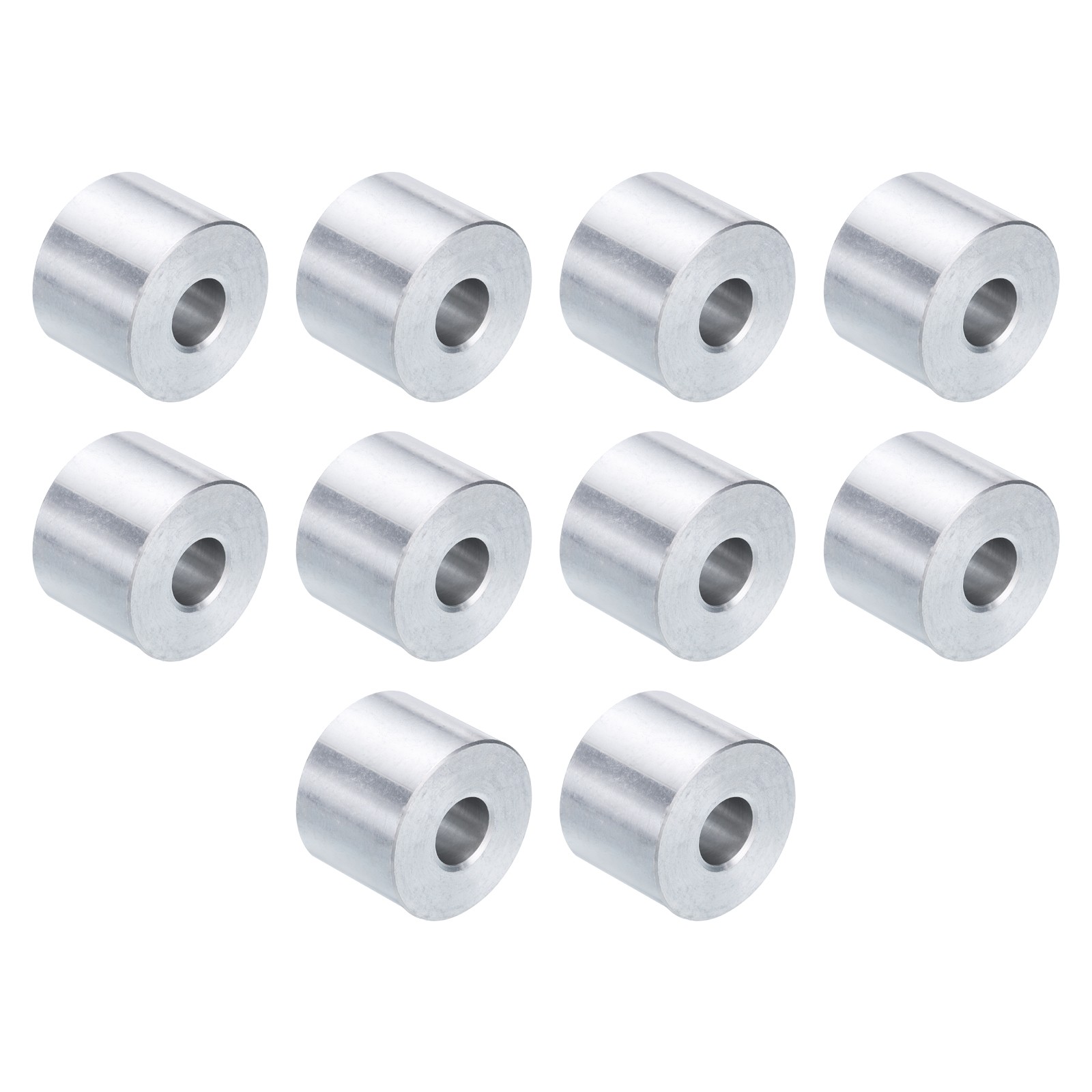 10pcs Aluminum Spacer 3/8" Bore x 1" OD x 3/4" Length Screw Standoff Bushing