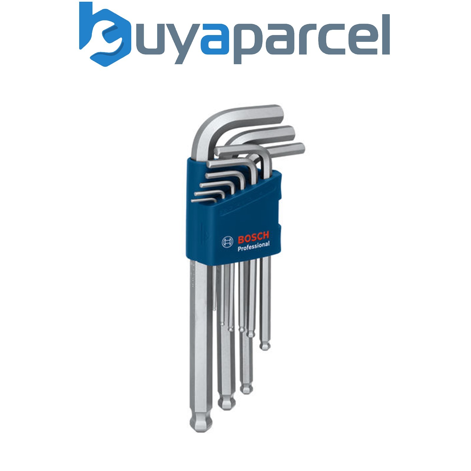 Bosch PRO Hex Key Allen Key Hex 9pcs 1600A01TH5