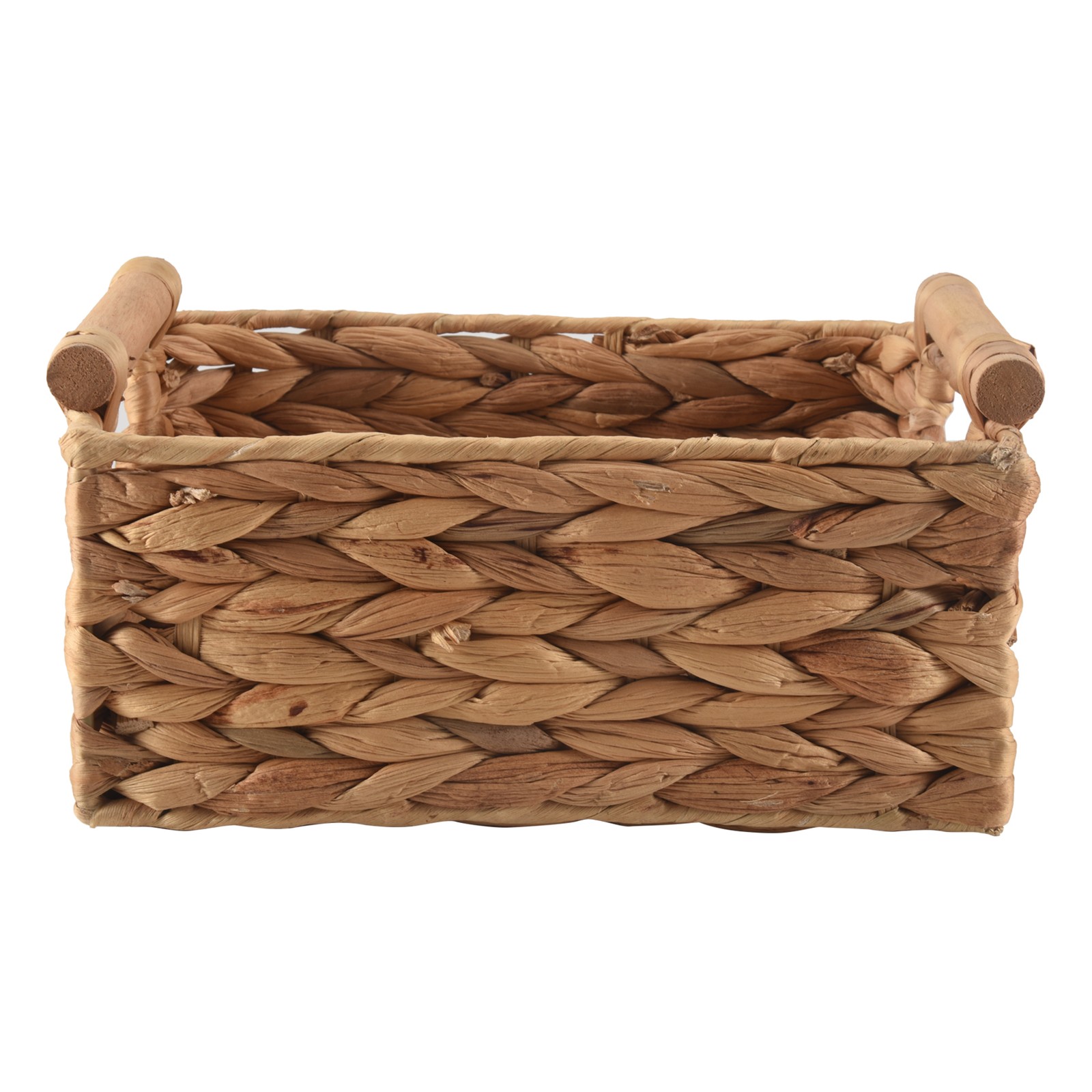 Small Wicker Baskets for Organizing Bathroom, Hyacinth Baskets for Storage,1254