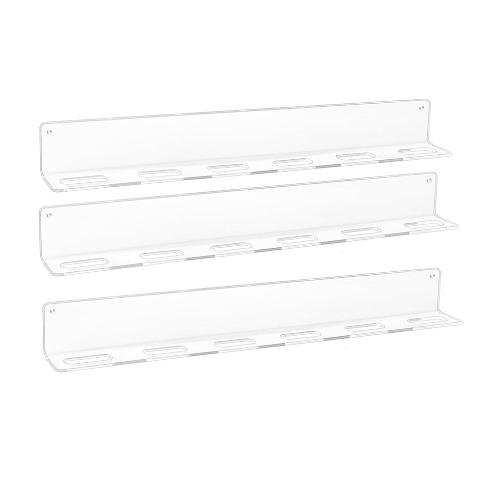 3X(Sunglasses Rack Wall Clear Acrylic Eyewear Display 6 Slots Glasses7148