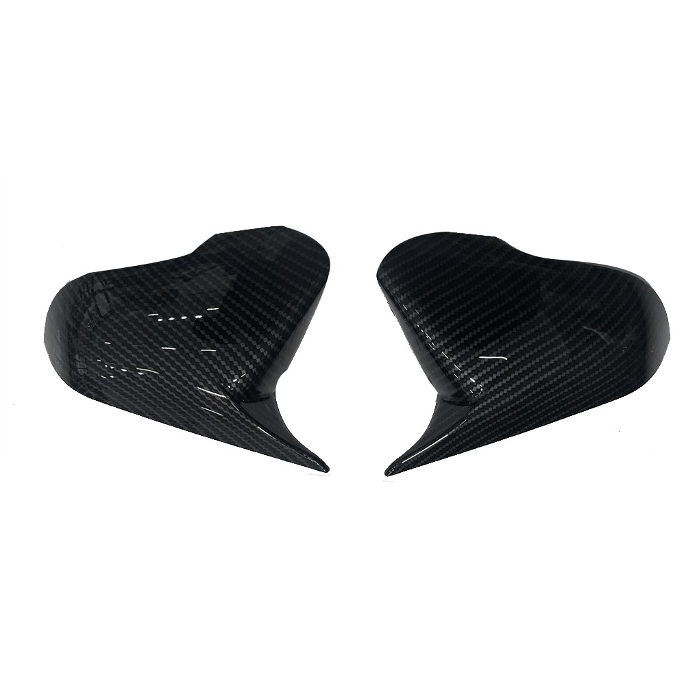 1Pair Car Rearview Cover Ox Horn Side  for  2015-2019 Reverse Caps6046